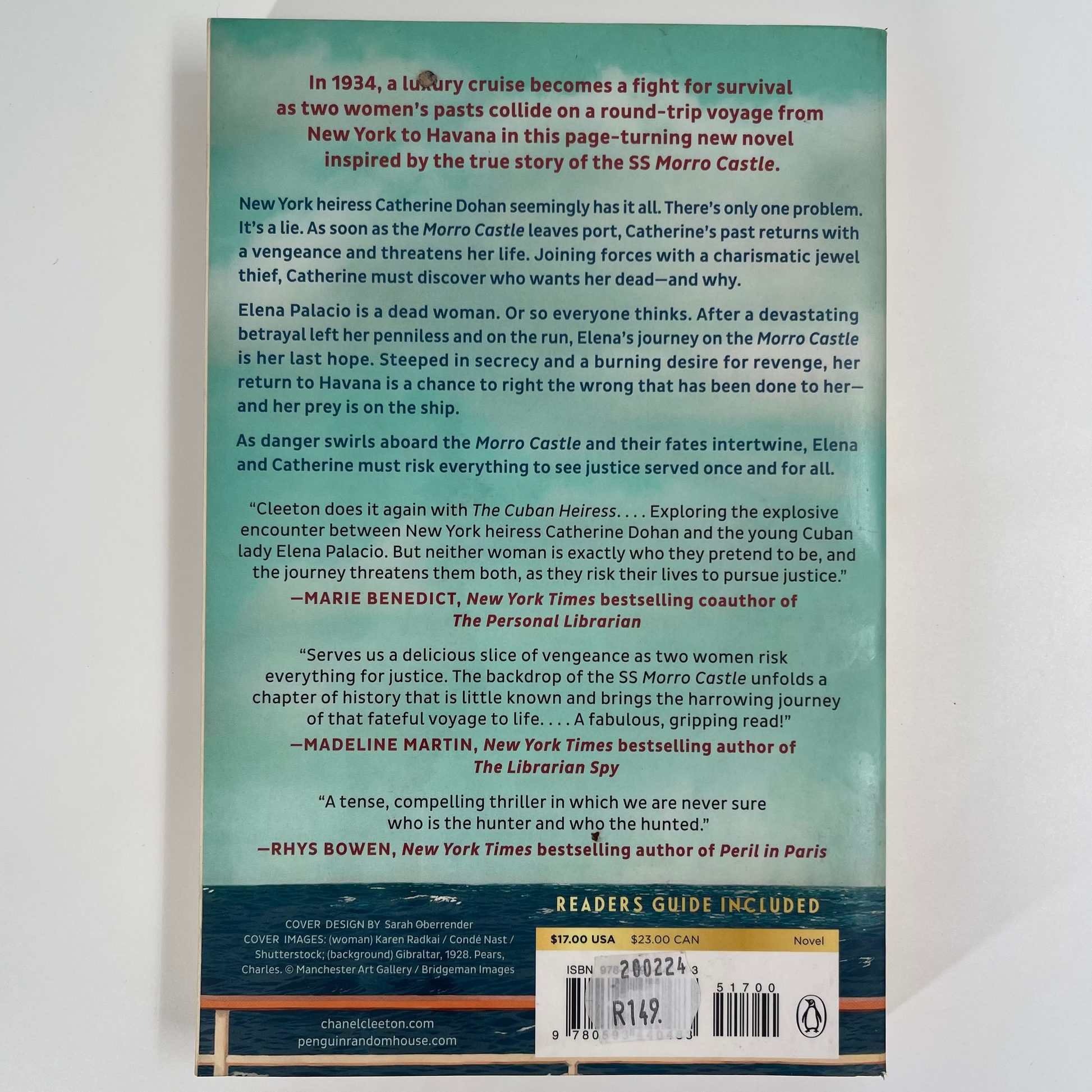 The Cuban Heiress - Chanel Cleeton - Back Cover