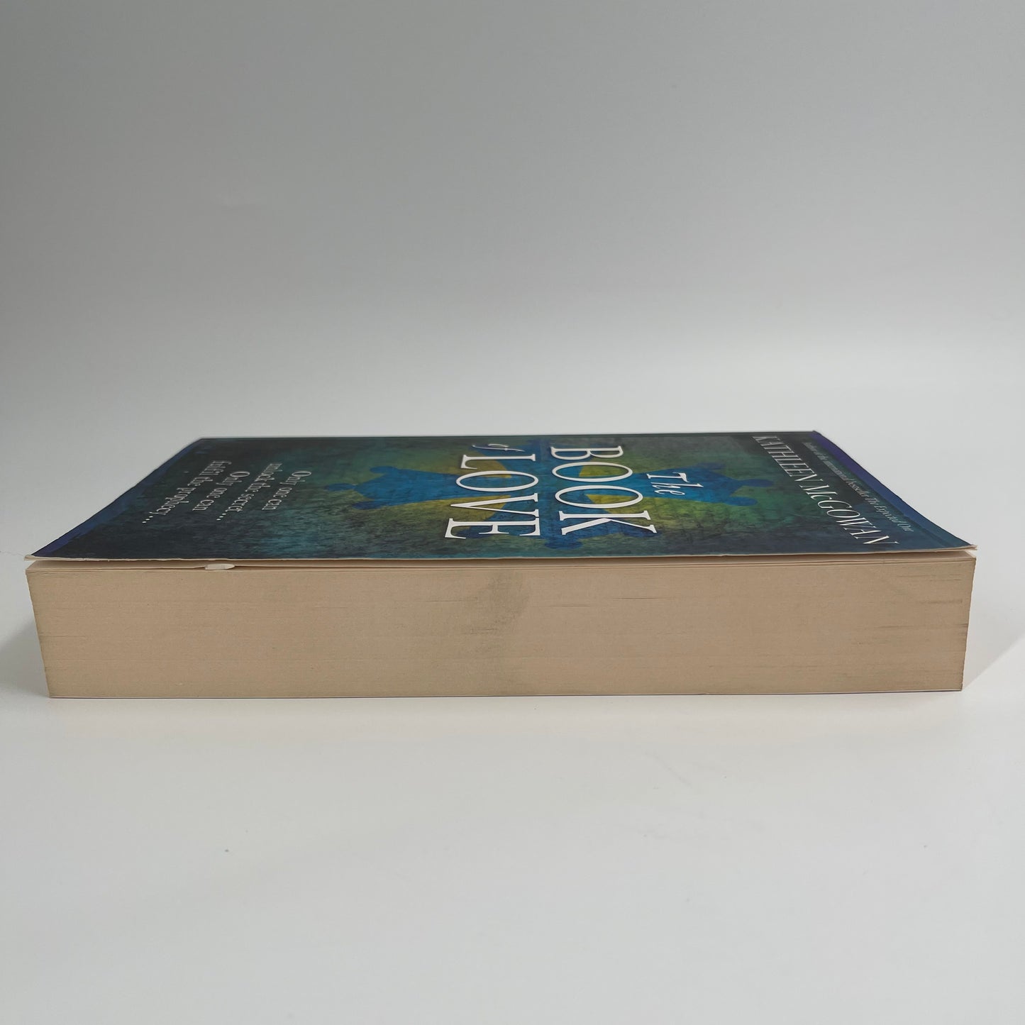 The Book of Love - Kathleen McGowan - Fore Edge