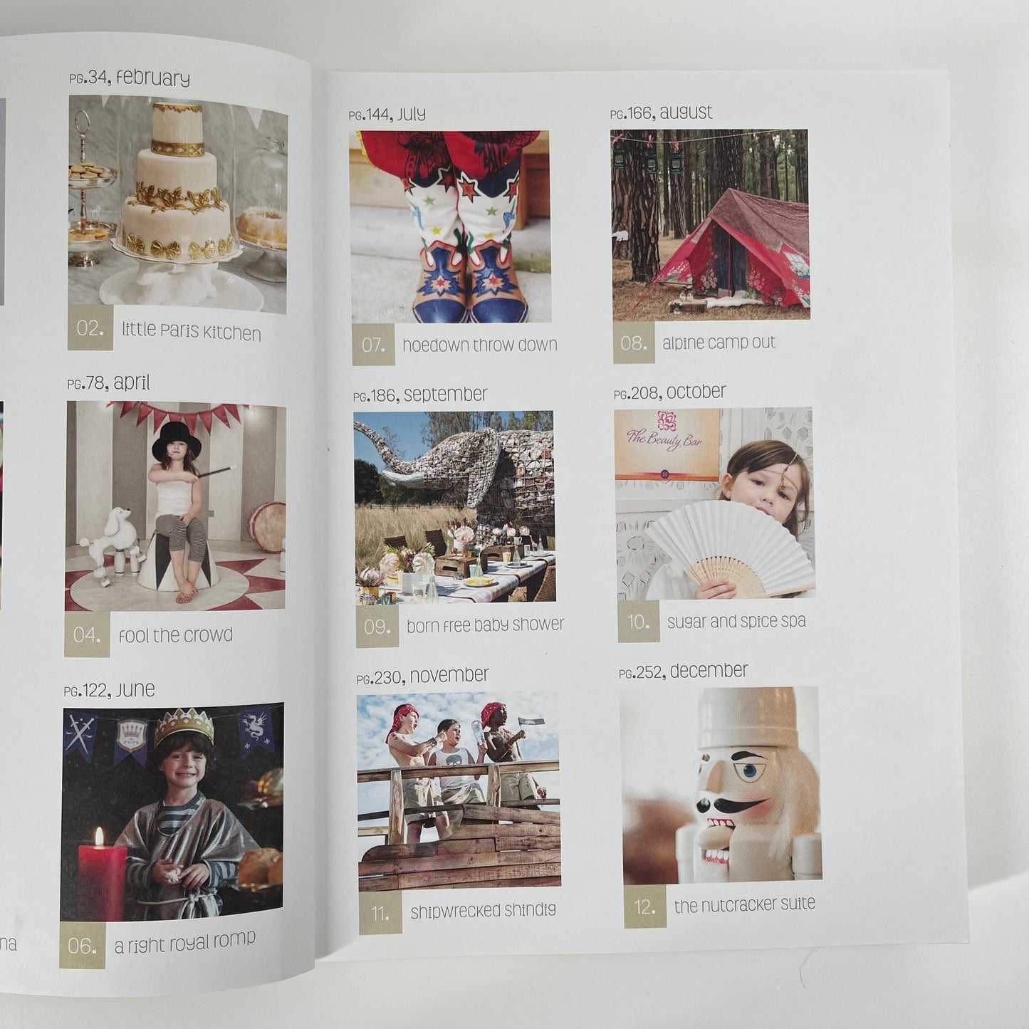 For Good Times Stylish Plans and Printables for Parties Every Month of the Year - Julie Gallagher - Condition Detail 7
