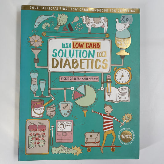 The Low Carb Solution for Diabetics - Vicki De Beer - Front Cover