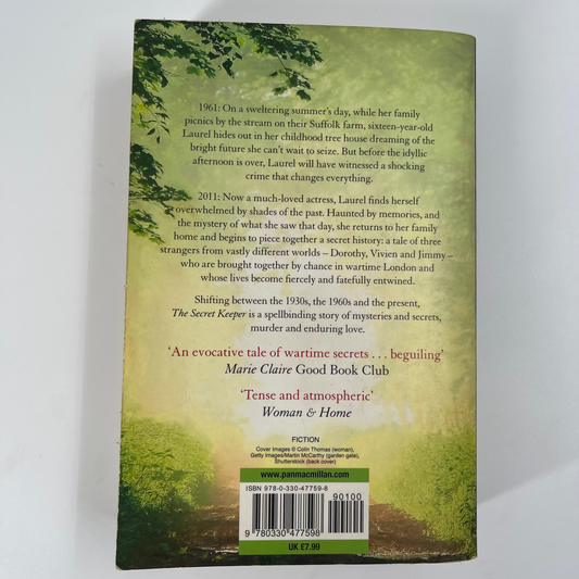 The Secret Keeper - Kate Morton - Back Cover