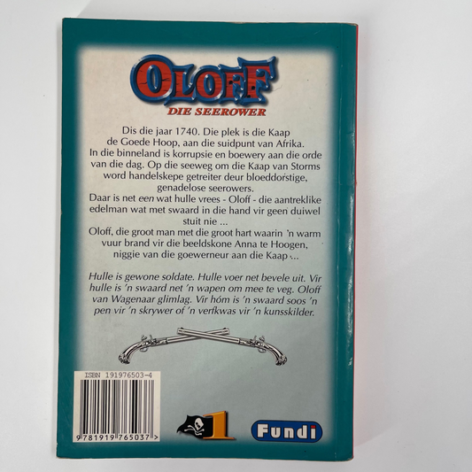 Die swaardvegter - Gerrie Radlof - Back Cover