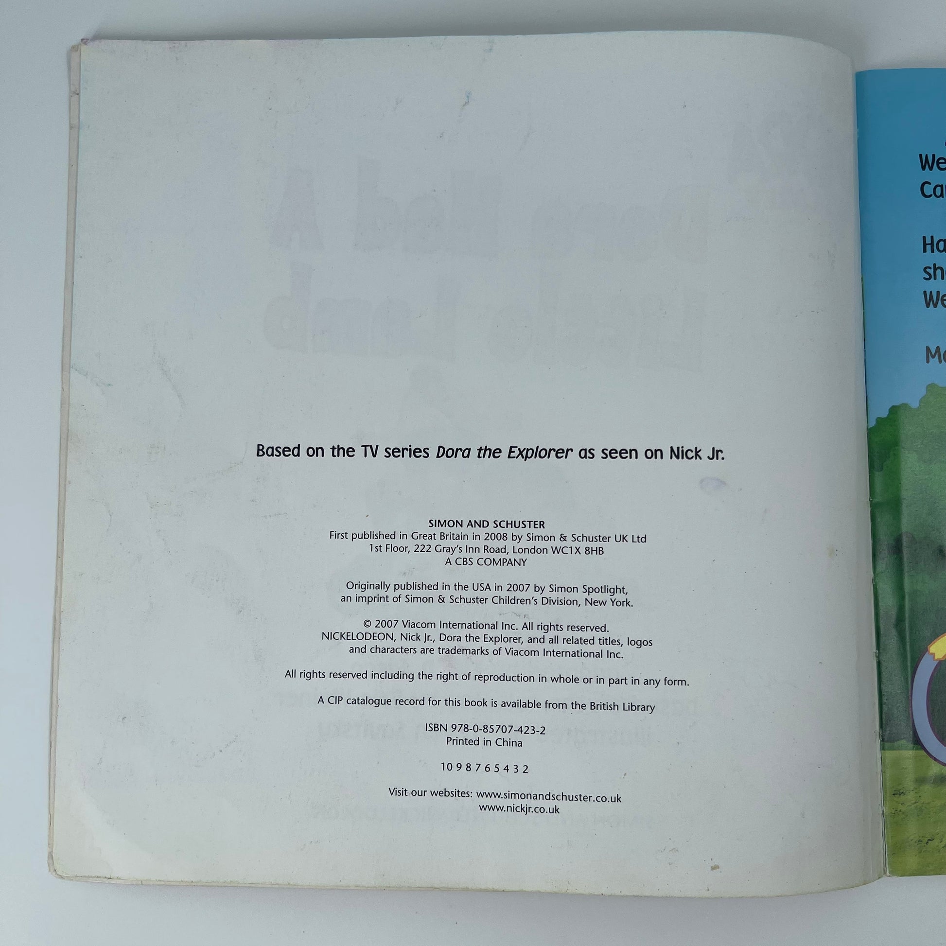 Dora Had a Little Lamb (Dora the Explorer) - Nickelodeon - Condition Detail 2