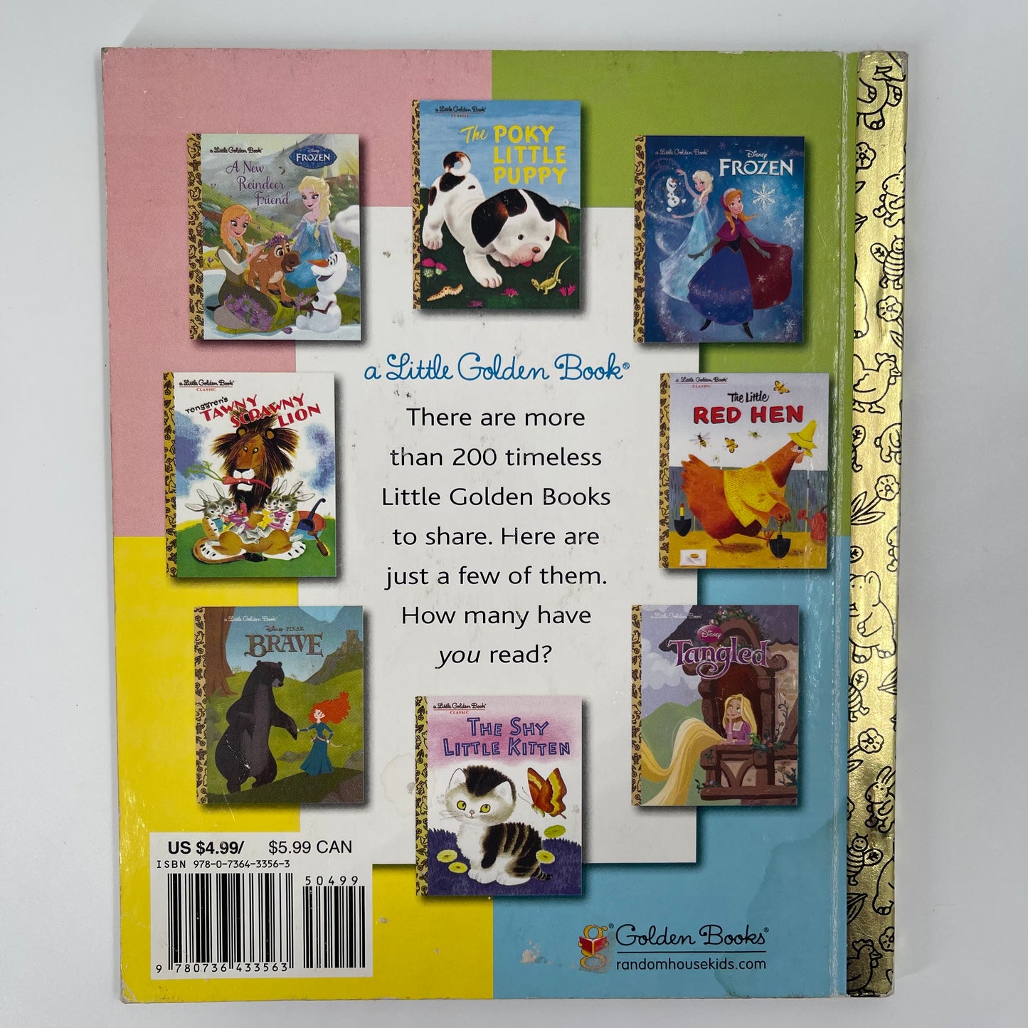 Olaf's Perfect Day (Disney Frozen) - Jessica Julius - Back Cover
