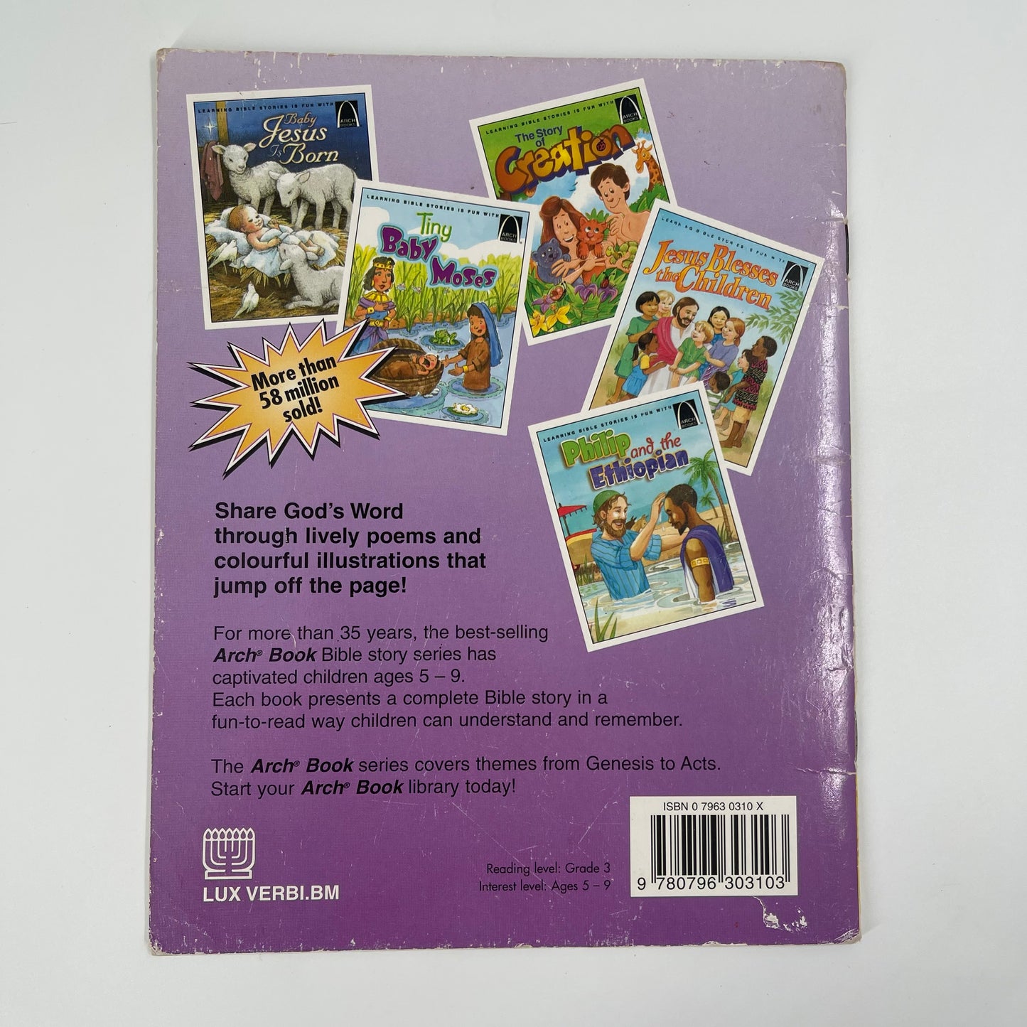 David and Goliath - Martha Streufert Jander - Back Cover