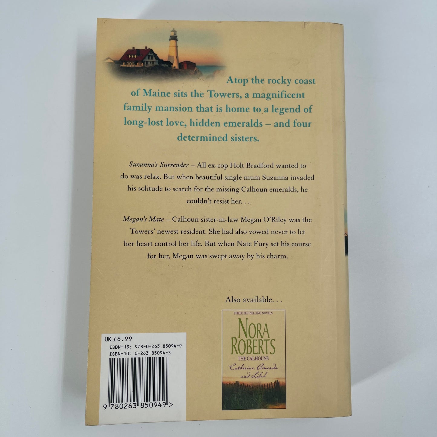 The Calhouns Suzanna and Megan - Nora Roberts - Back Cover