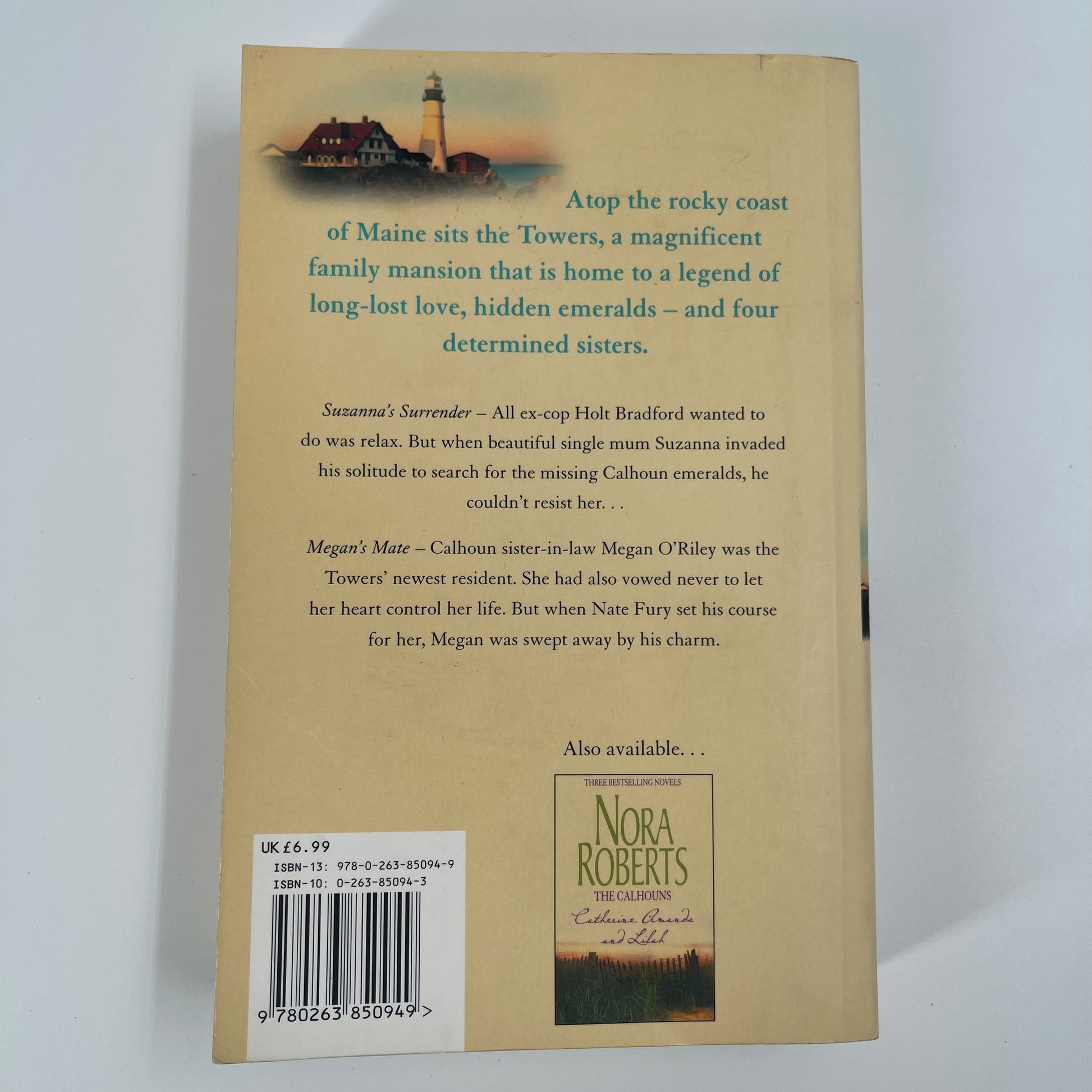 The Calhouns Suzanna and Megan - Nora Roberts - Back Cover
