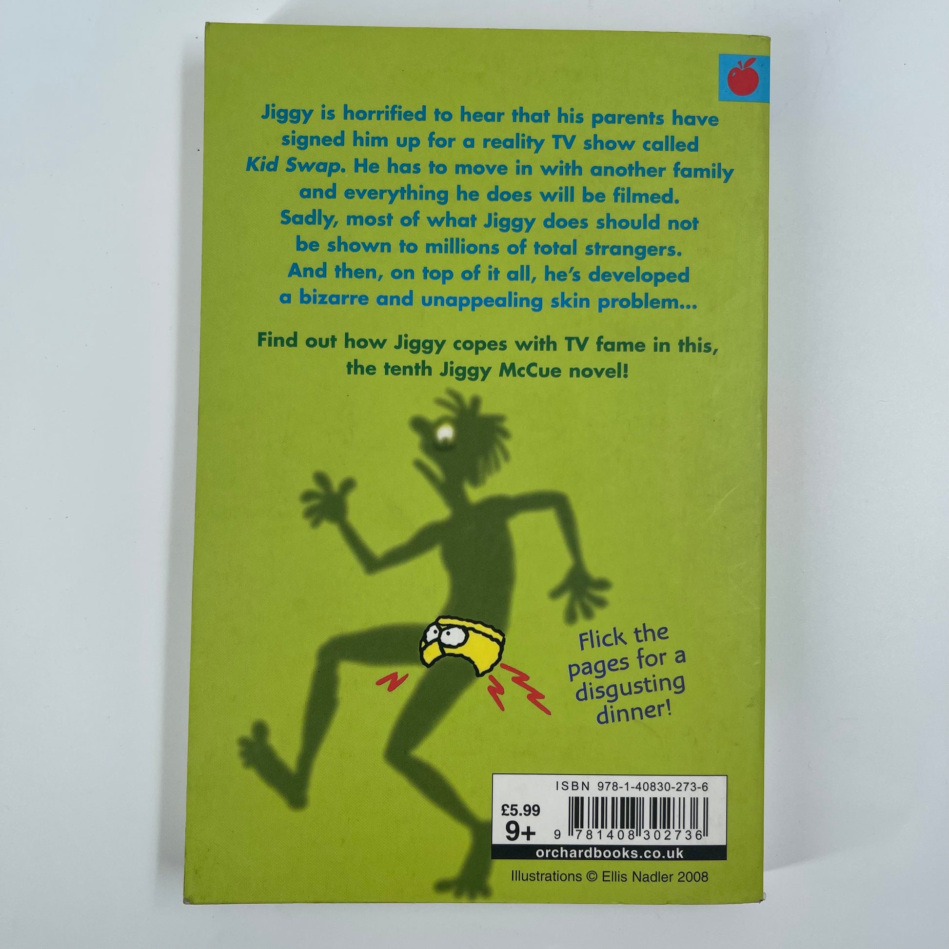 Jiggy Mccue Kid Swap - Michael Lawrence - Back Cover