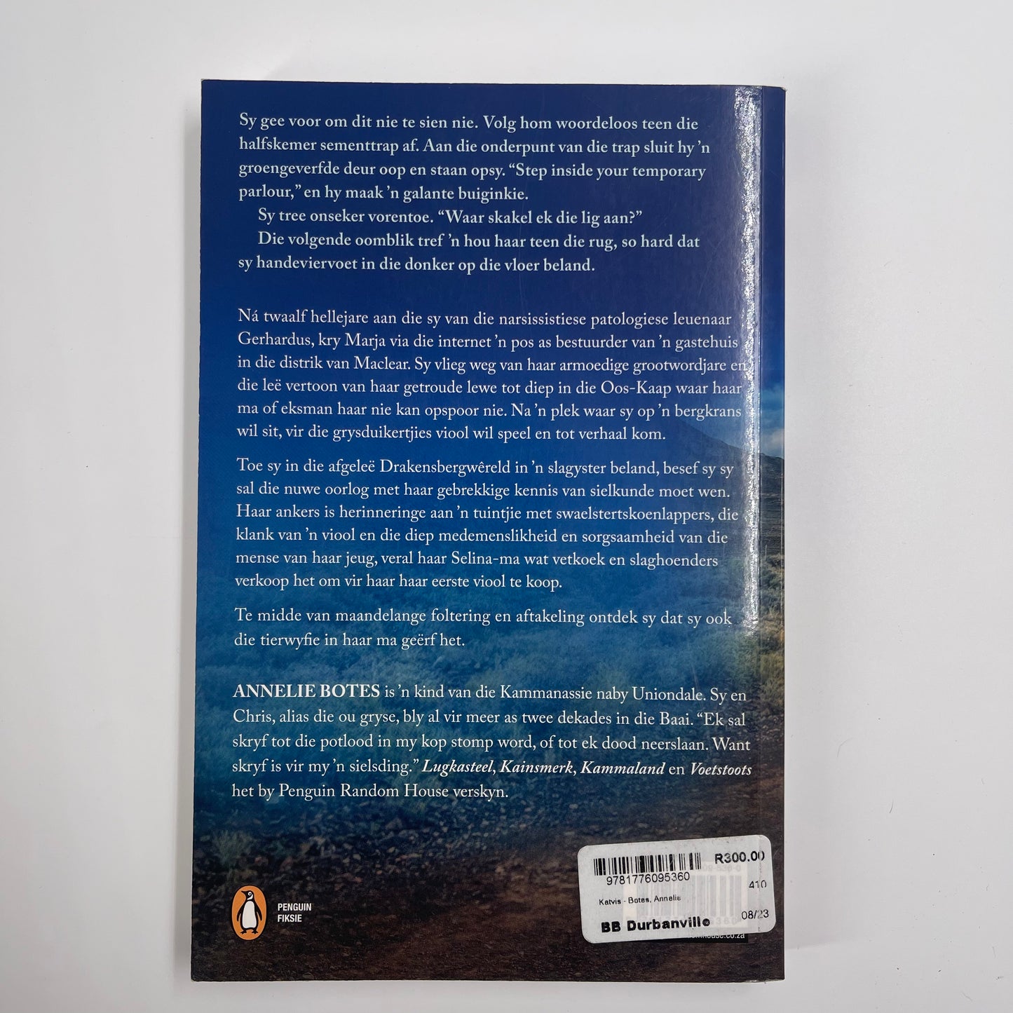 Katvis - Annelie Botes - Back Cover