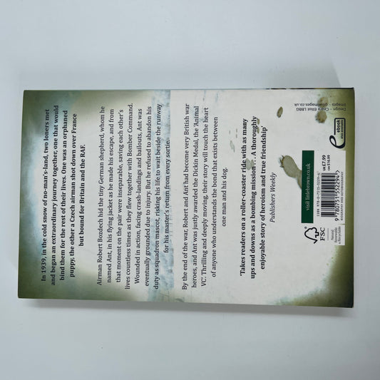 War Dog The No-Man's-land Puppy Who Took to the Skies - Damien Lewis - Back Cover