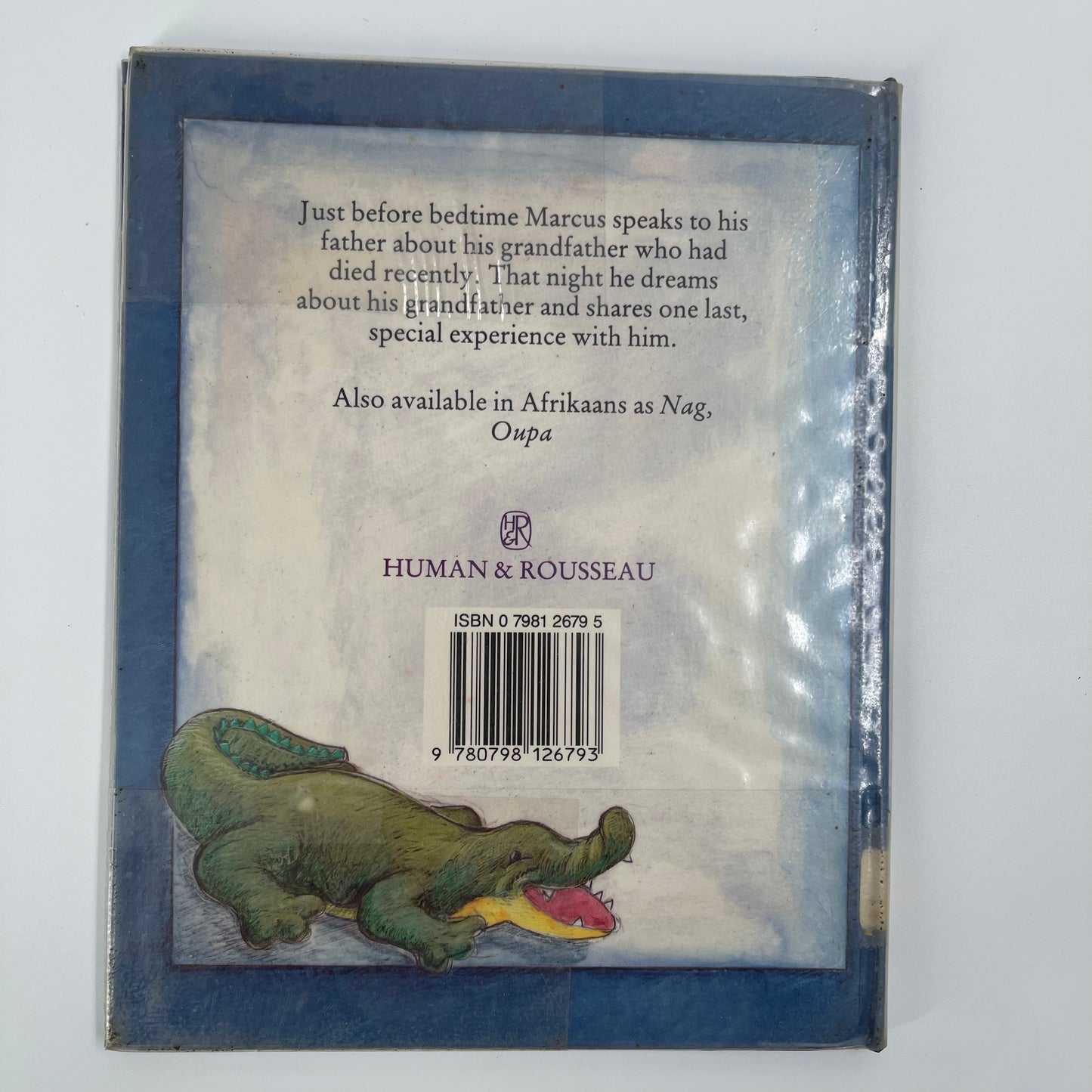 Good night, Grandpa. - Marjorie Van Heerden - Back Cover