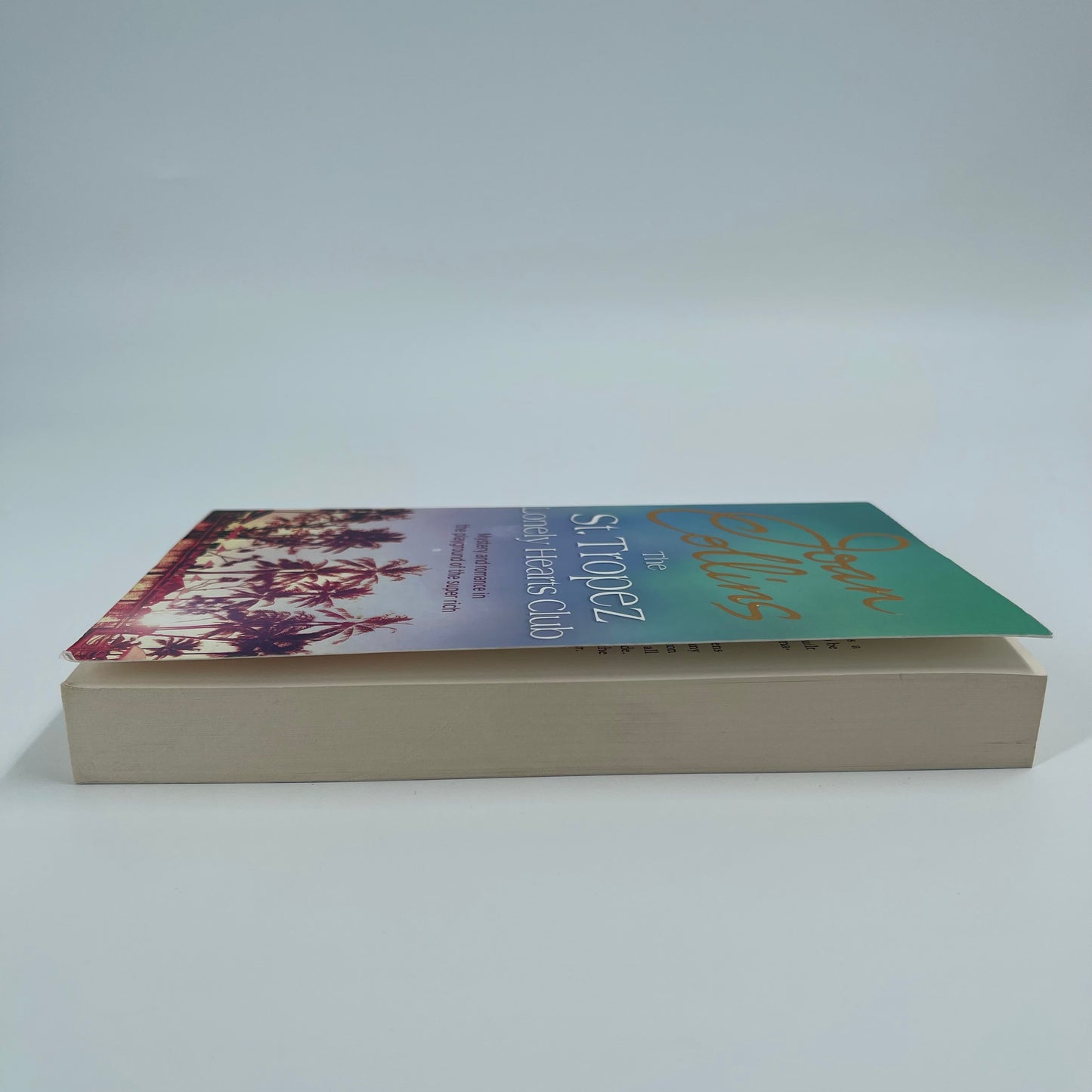 The St. Tropez Lonely Hearts Club A Novel - Joan Collins - Fore Edge