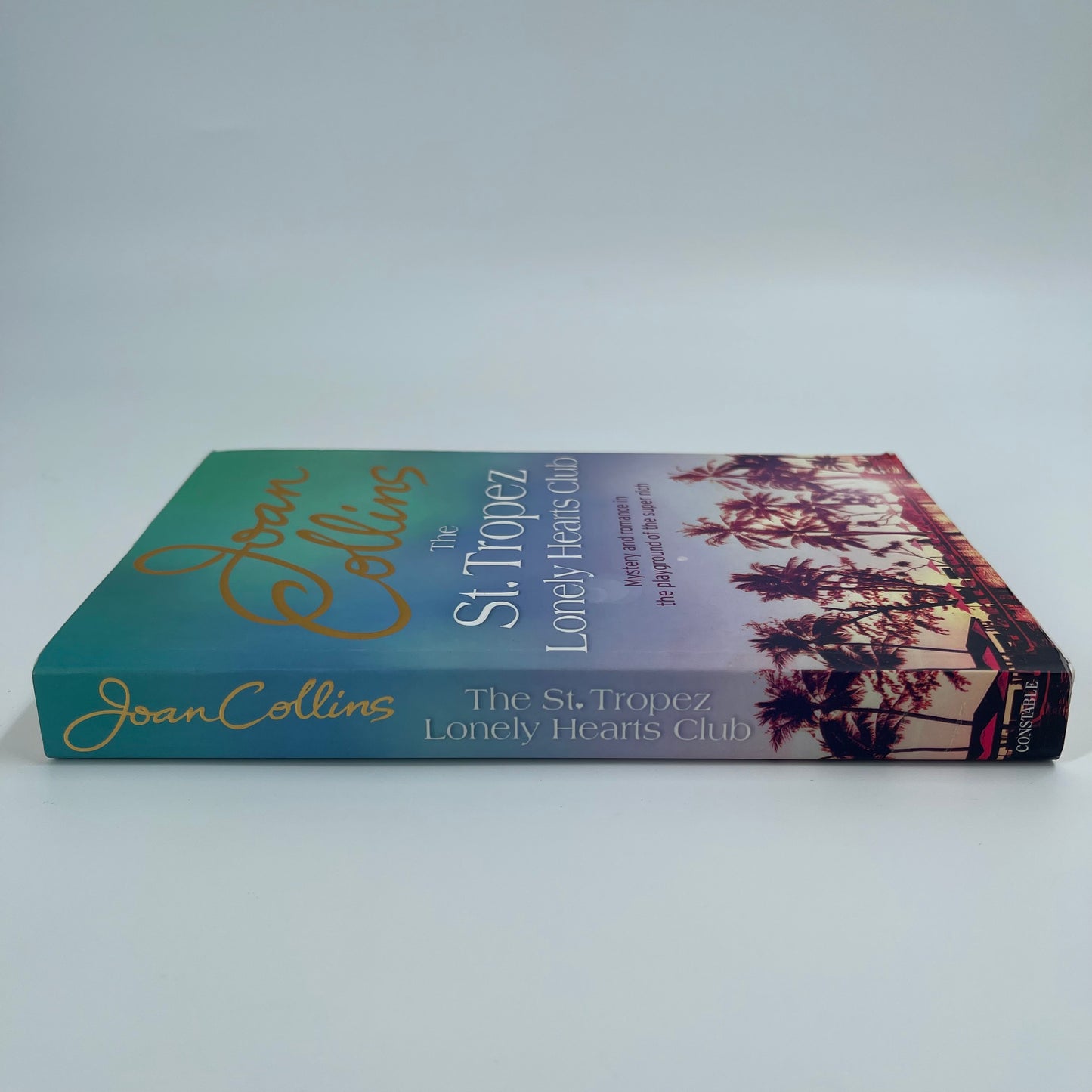 The St. Tropez Lonely Hearts Club A Novel - Joan Collins - Spine