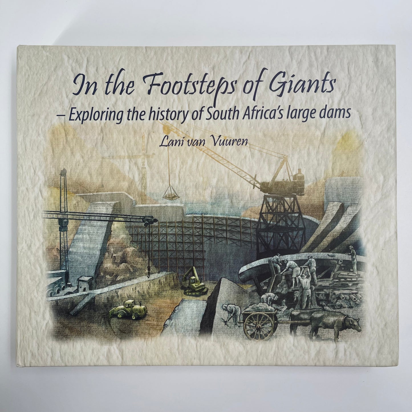 In the Footsteps of Giants Exploring the History of South Africa's Large Dams - Lani Van Vuuren - Front Cover