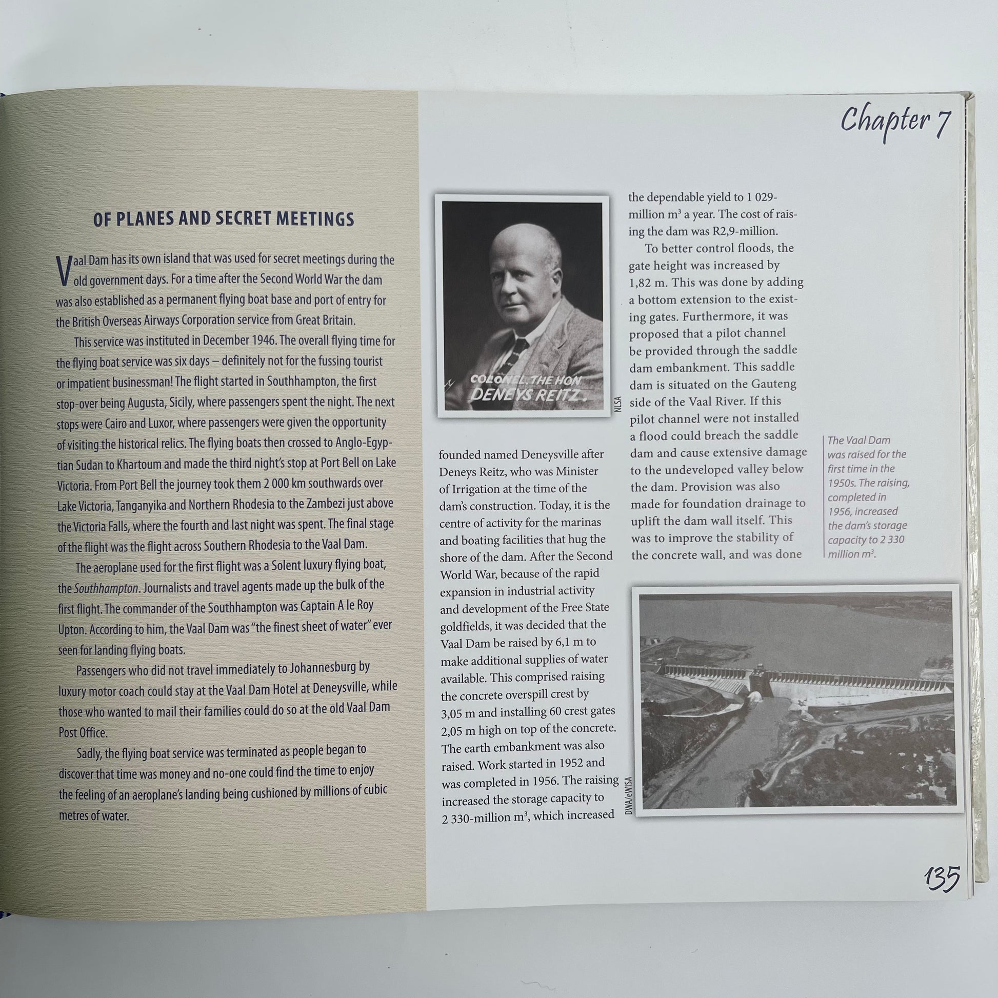 In the Footsteps of Giants Exploring the History of South Africa's Large Dams - Lani Van Vuuren - Back Cover