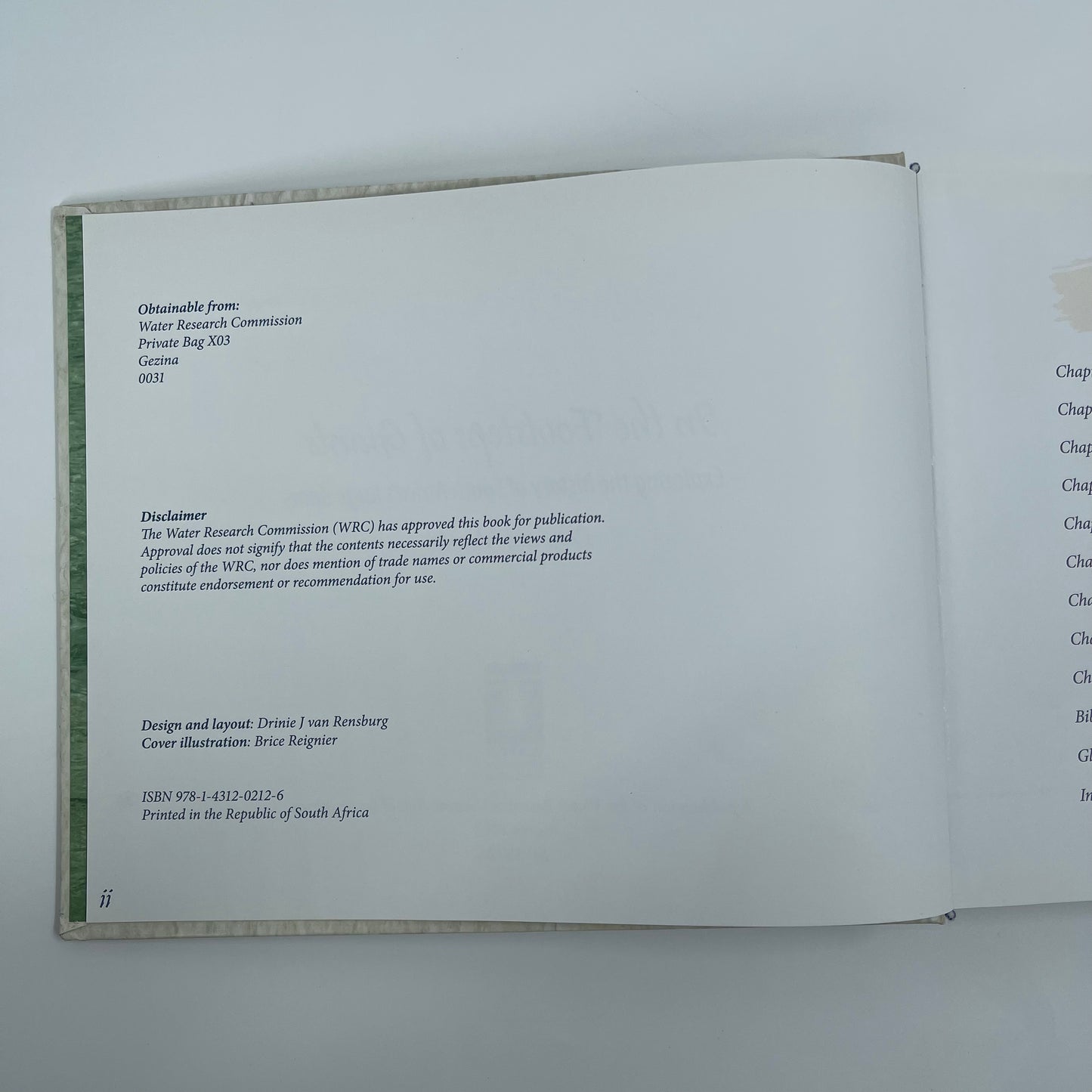 In the Footsteps of Giants Exploring the History of South Africa's Large Dams - Lani Van Vuuren - Condition Detail 3