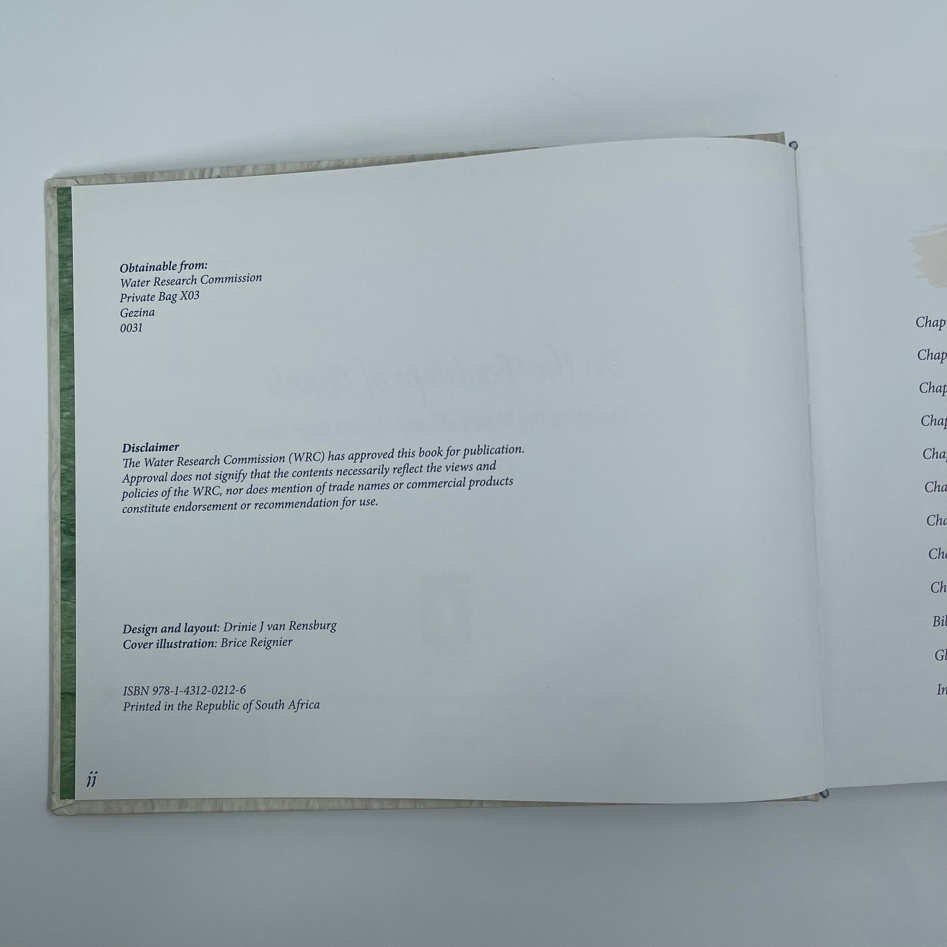 In the Footsteps of Giants Exploring the History of South Africa's Large Dams - Lani Van Vuuren - Condition Detail 3