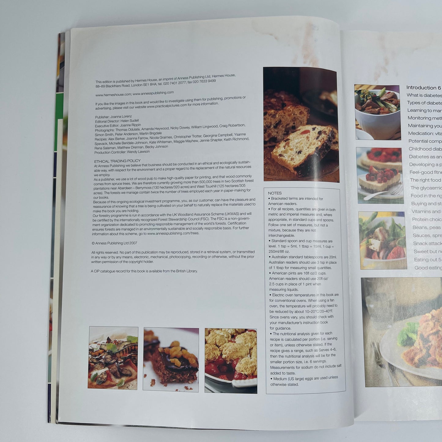 The Ultimate Book of Diabetic Cooking - Bridget Jones - Back Cover