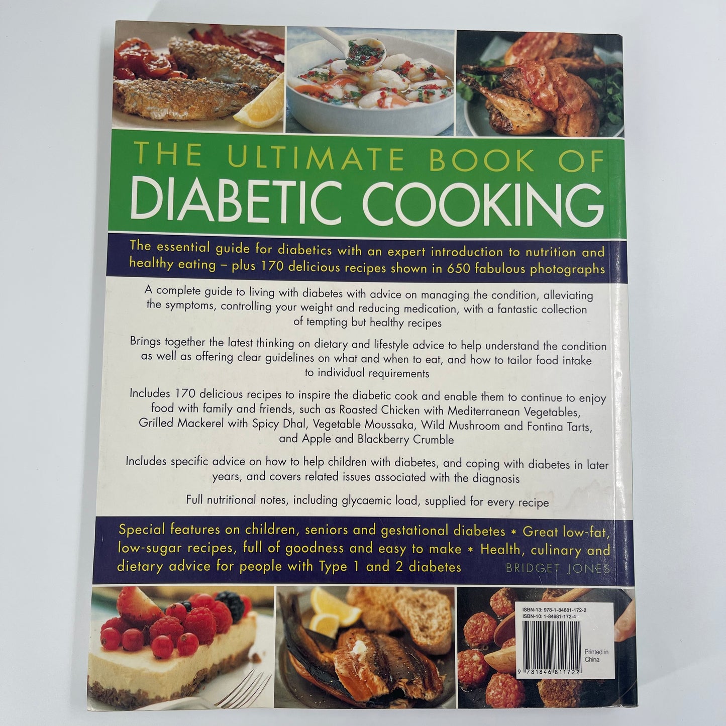 The Ultimate Book of Diabetic Cooking - Bridget Jones - Condition Detail 1
