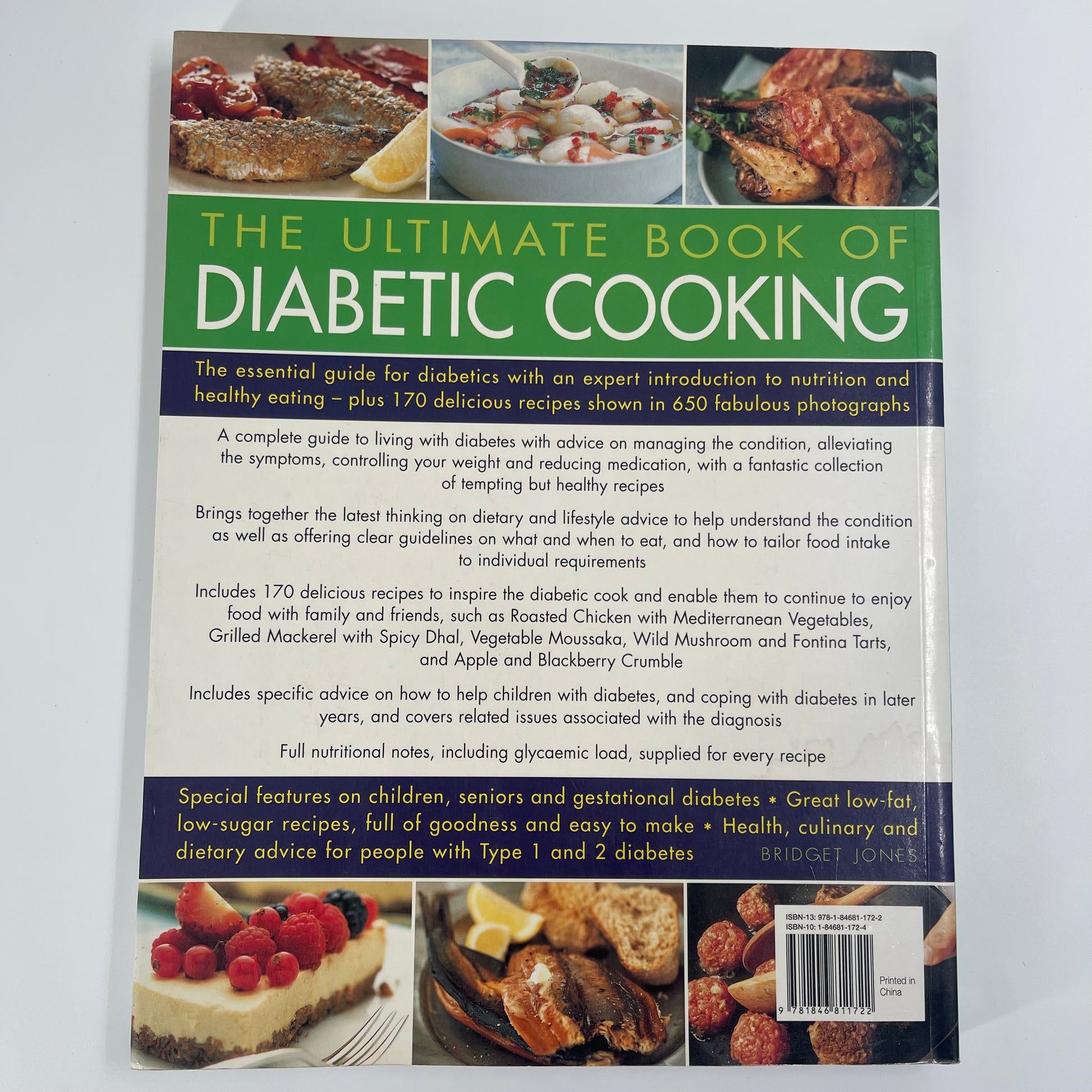 The Ultimate Book of Diabetic Cooking - Bridget Jones - Condition Detail 1