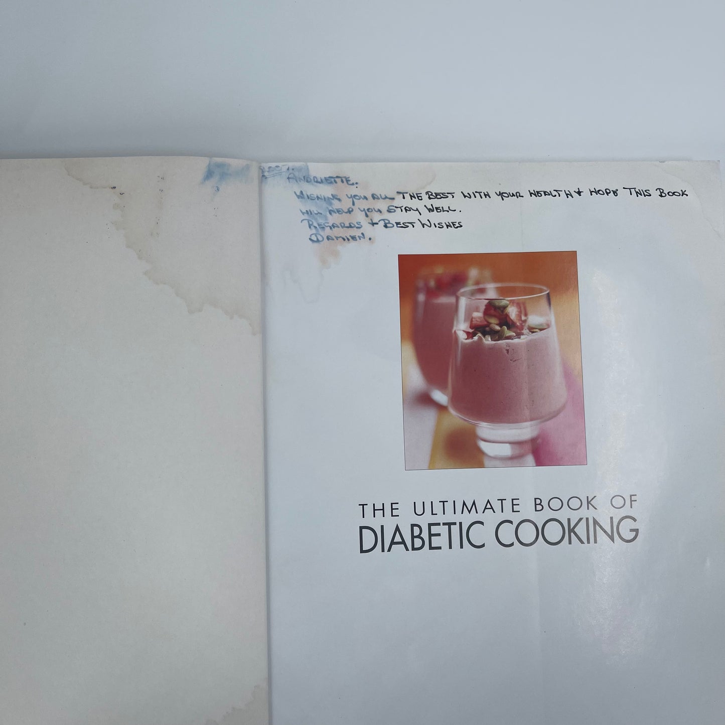 The Ultimate Book of Diabetic Cooking - Bridget Jones - Condition Detail 6