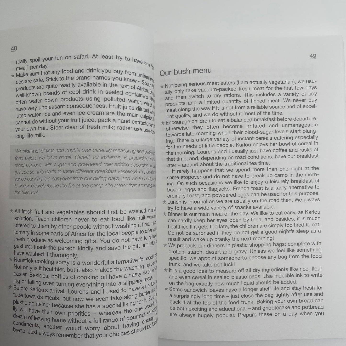 4x4 Camping and Holiday Guide for the Whole Family - Van Staden - Condition Detail 5