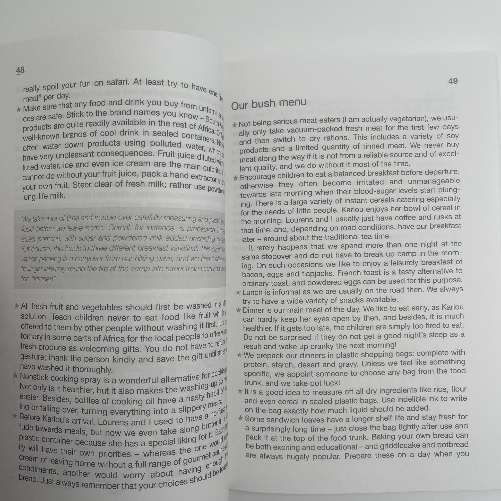 4x4 Camping and Holiday Guide for the Whole Family - Van Staden - Condition Detail 5