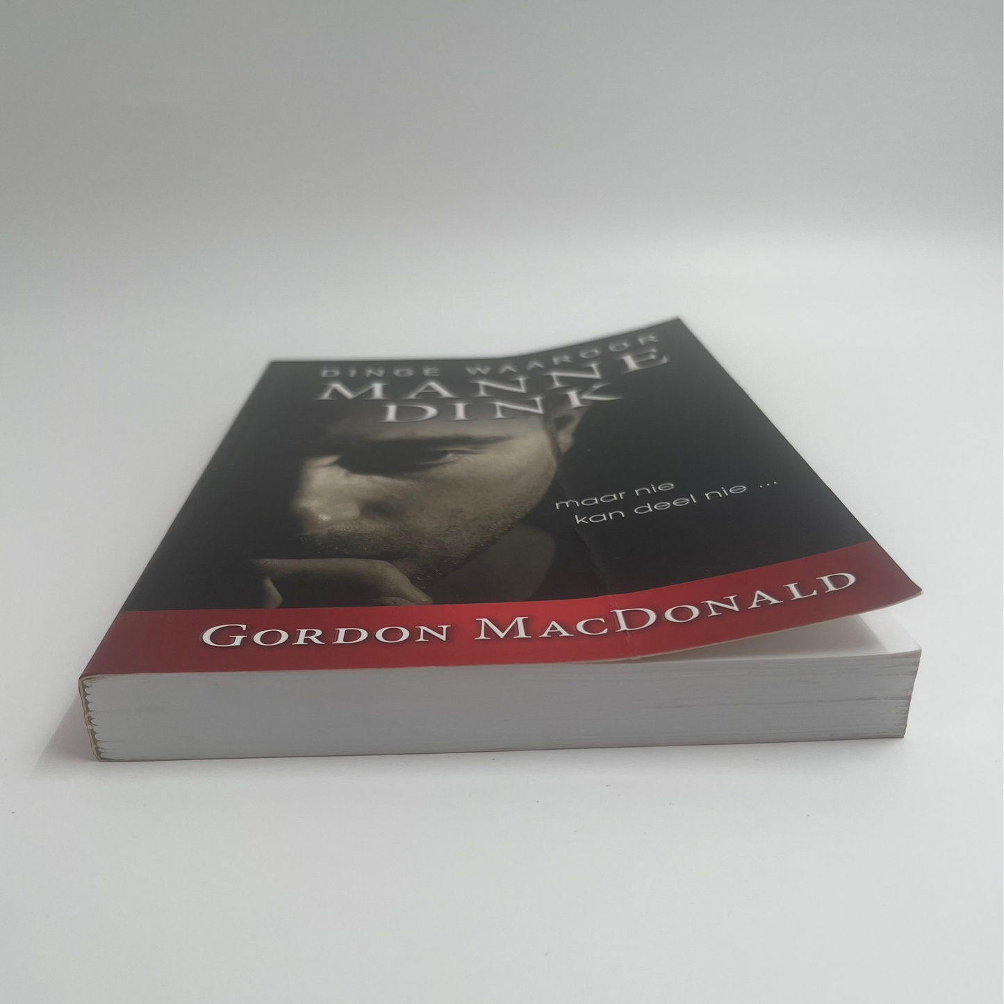 Dinge waaroor manne dink maar nie kan deel nie-- die geheime gedagtewêreld van die man - Gordon MacDonald - Bottom Edge