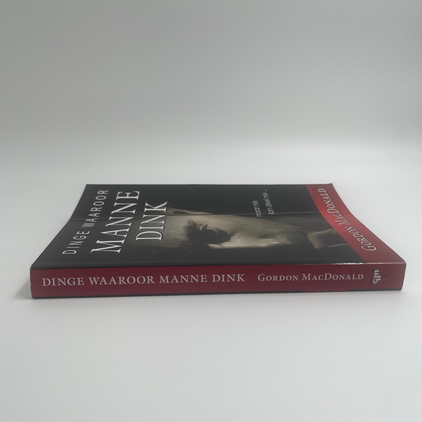 Dinge waaroor manne dink maar nie kan deel nie-- die geheime gedagtewêreld van die man - Gordon MacDonald - Spine