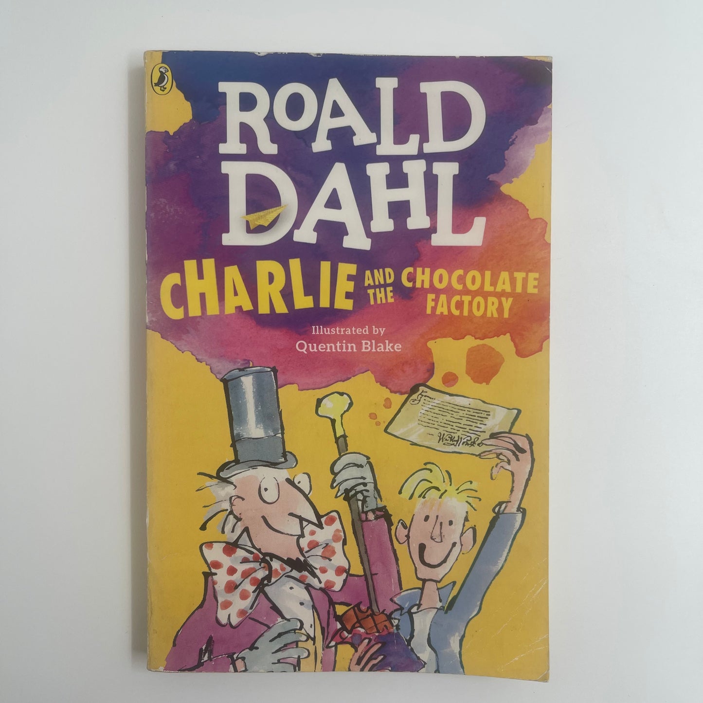 Charlie and the Chocolate Factory - Roald Dahl - Front Cover
