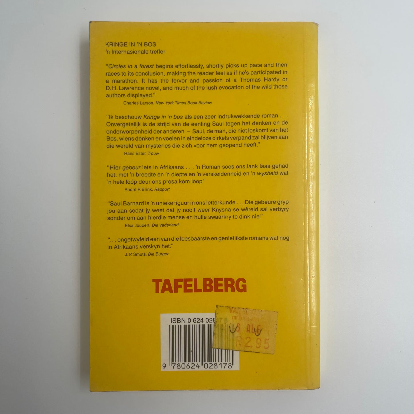 Kringe in 'n bos (Afrikaans Edition) - Matthee - Back Cover