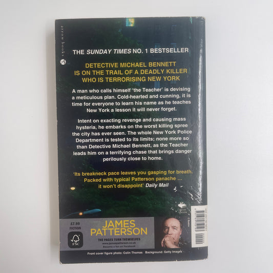 Run For Your Life - Patterson - Back Cover