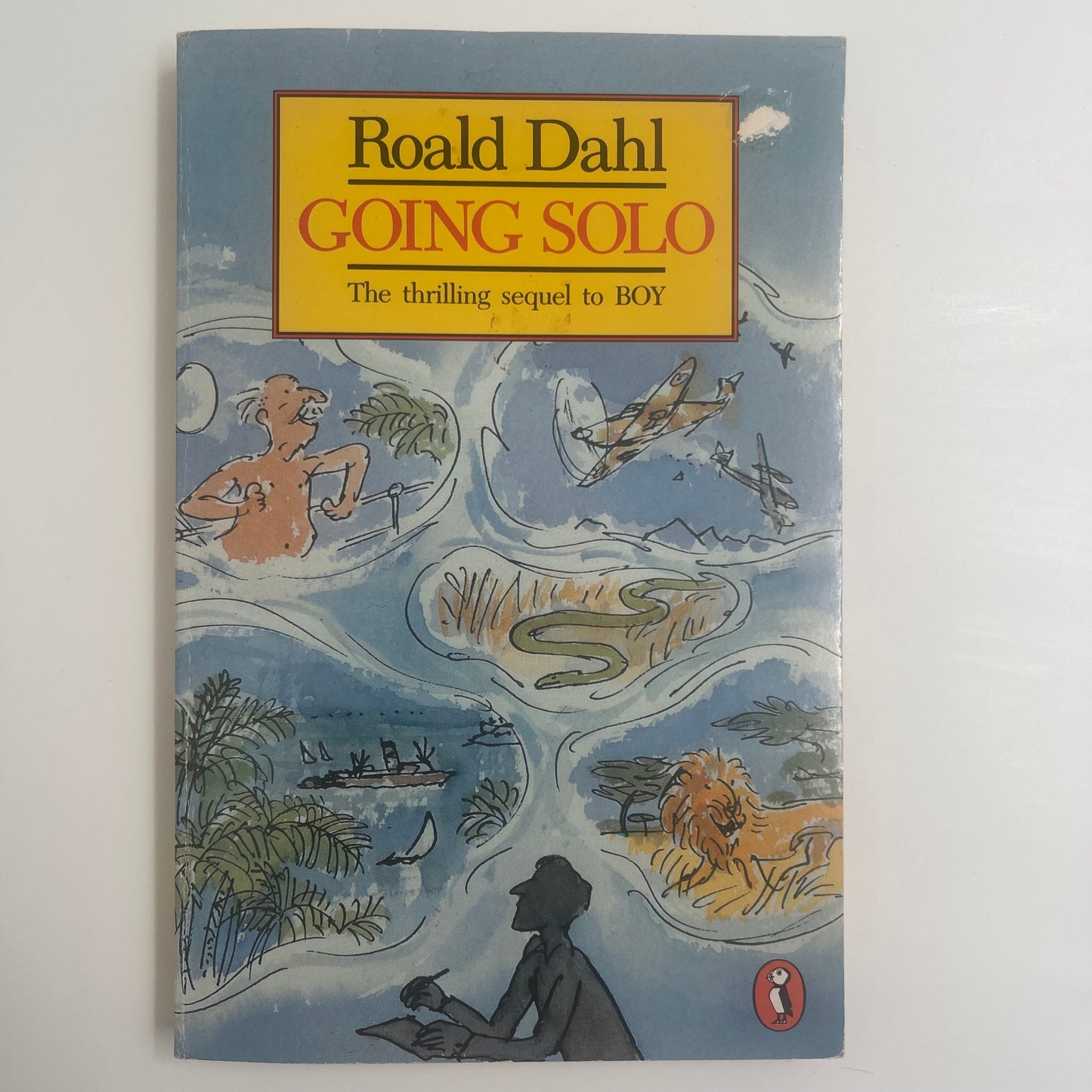 Going Solo - Roald Dahl - Front Cover