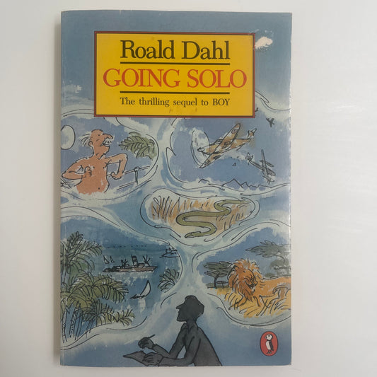 Going Solo - Roald Dahl - Front Cover