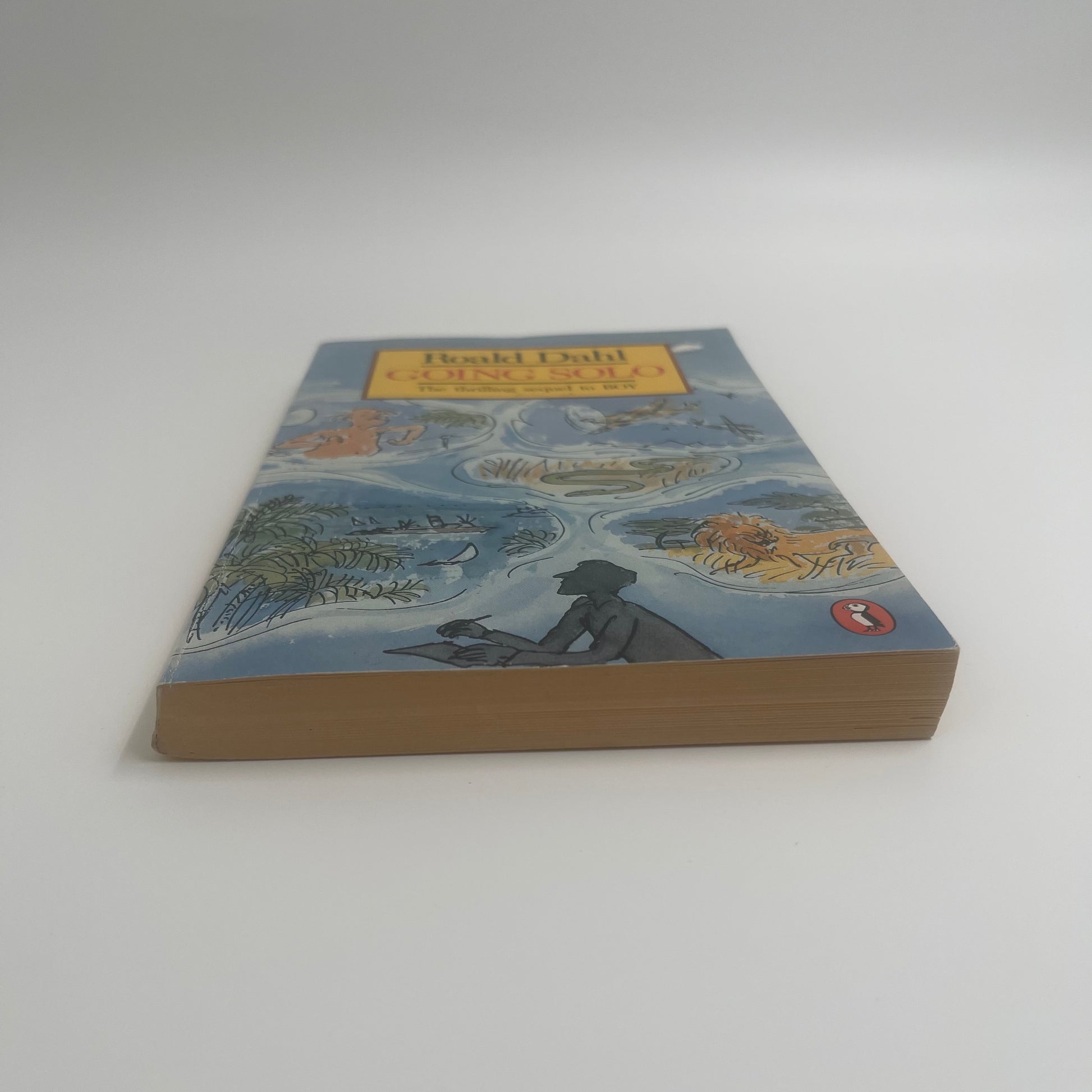Going Solo - Roald Dahl - Bottom Edge