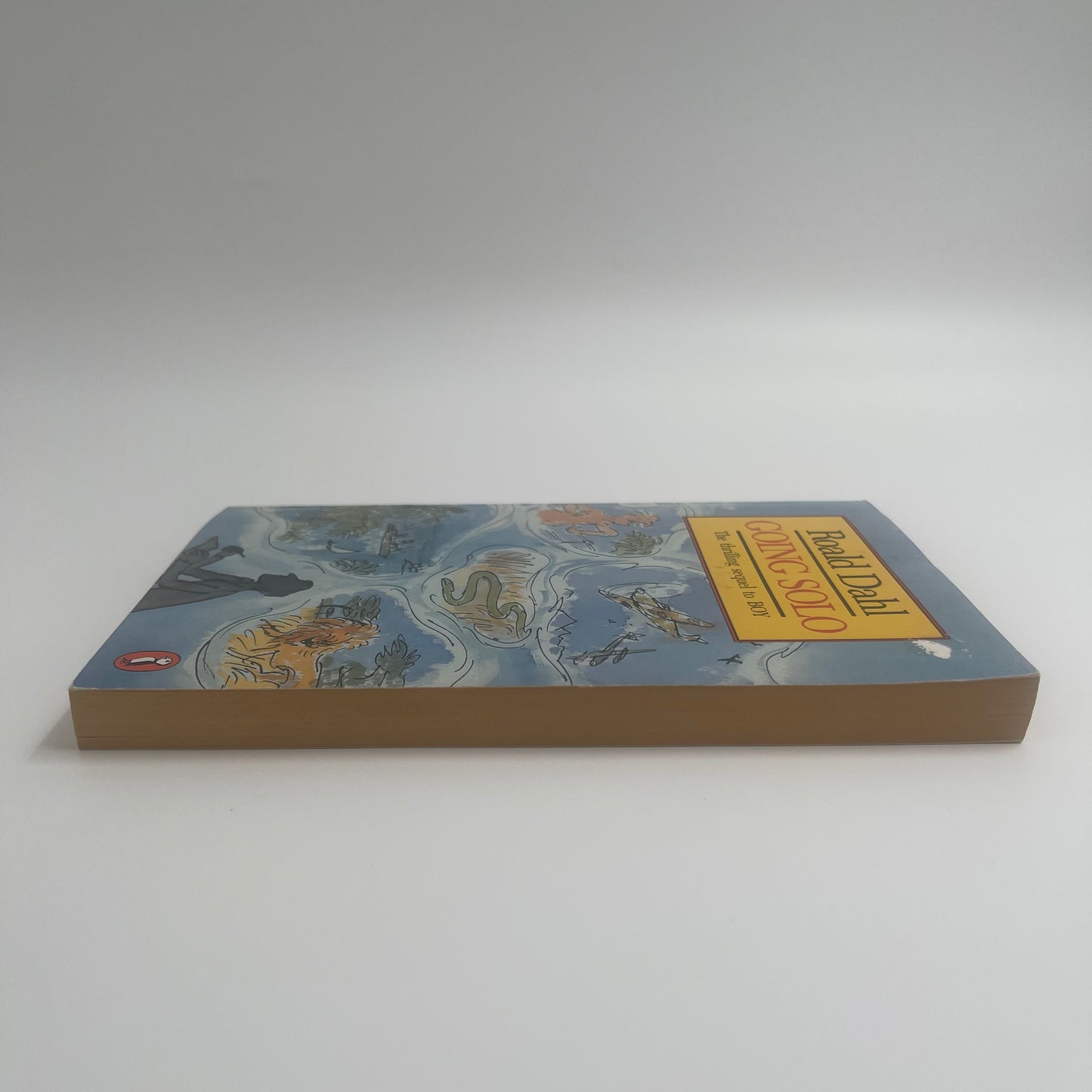 Going Solo - Roald Dahl - Fore Edge