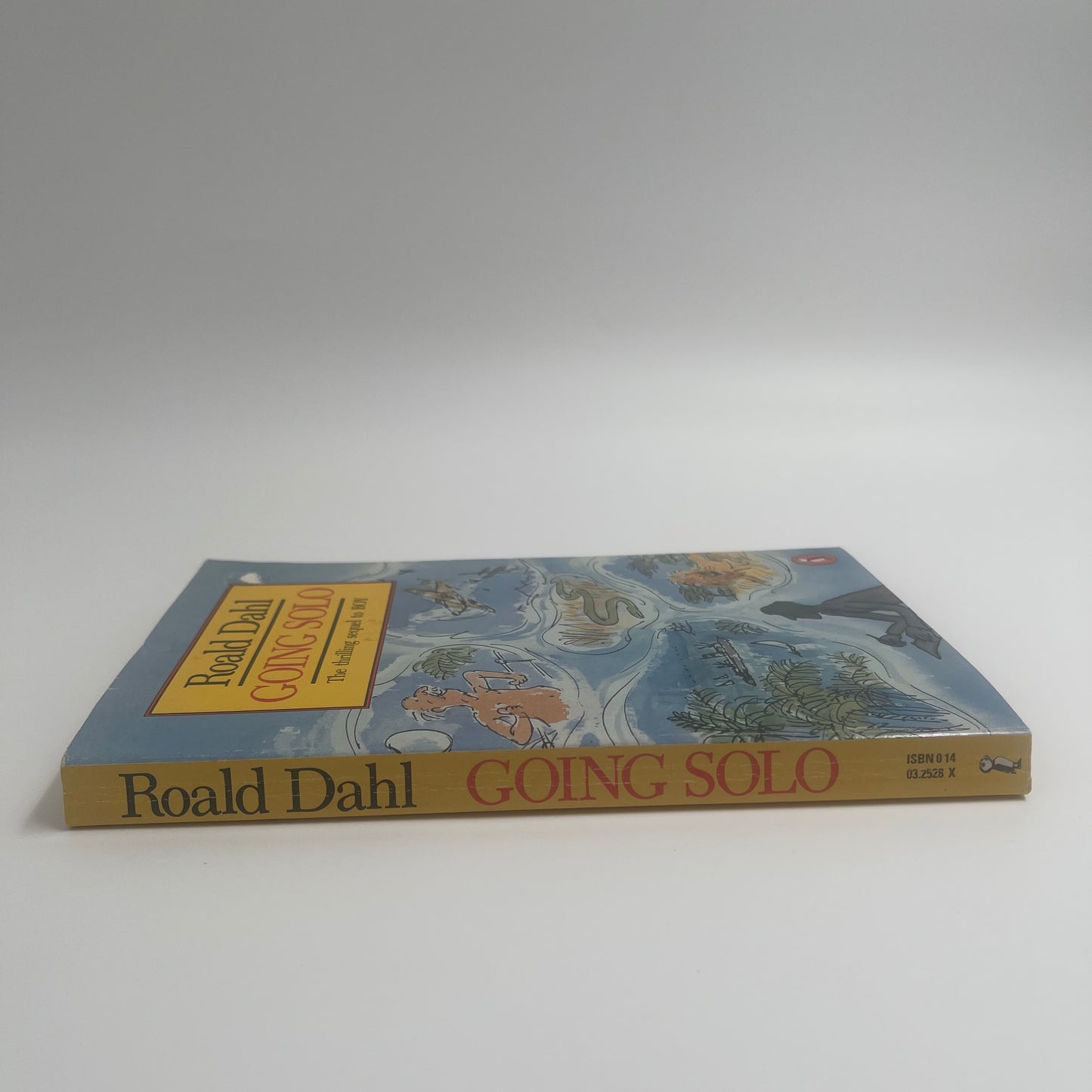 Going Solo - Roald Dahl - Spine