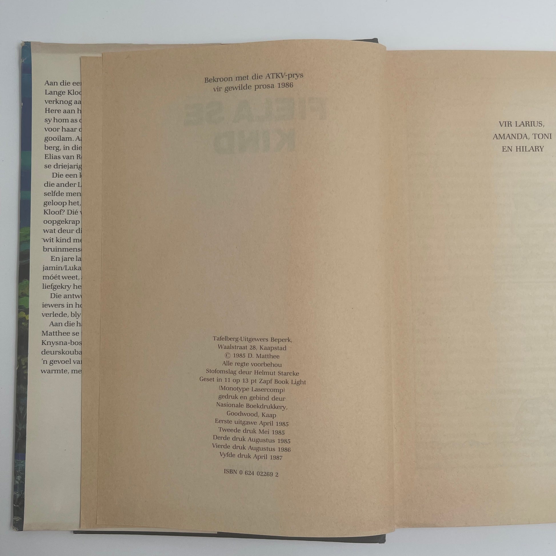 Fiela se kind (Afrikaans Edition) - Matthee - Fore Edge