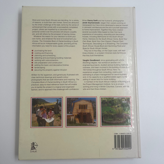 Complete Guide to Owner Building - Penny Swift - Spine