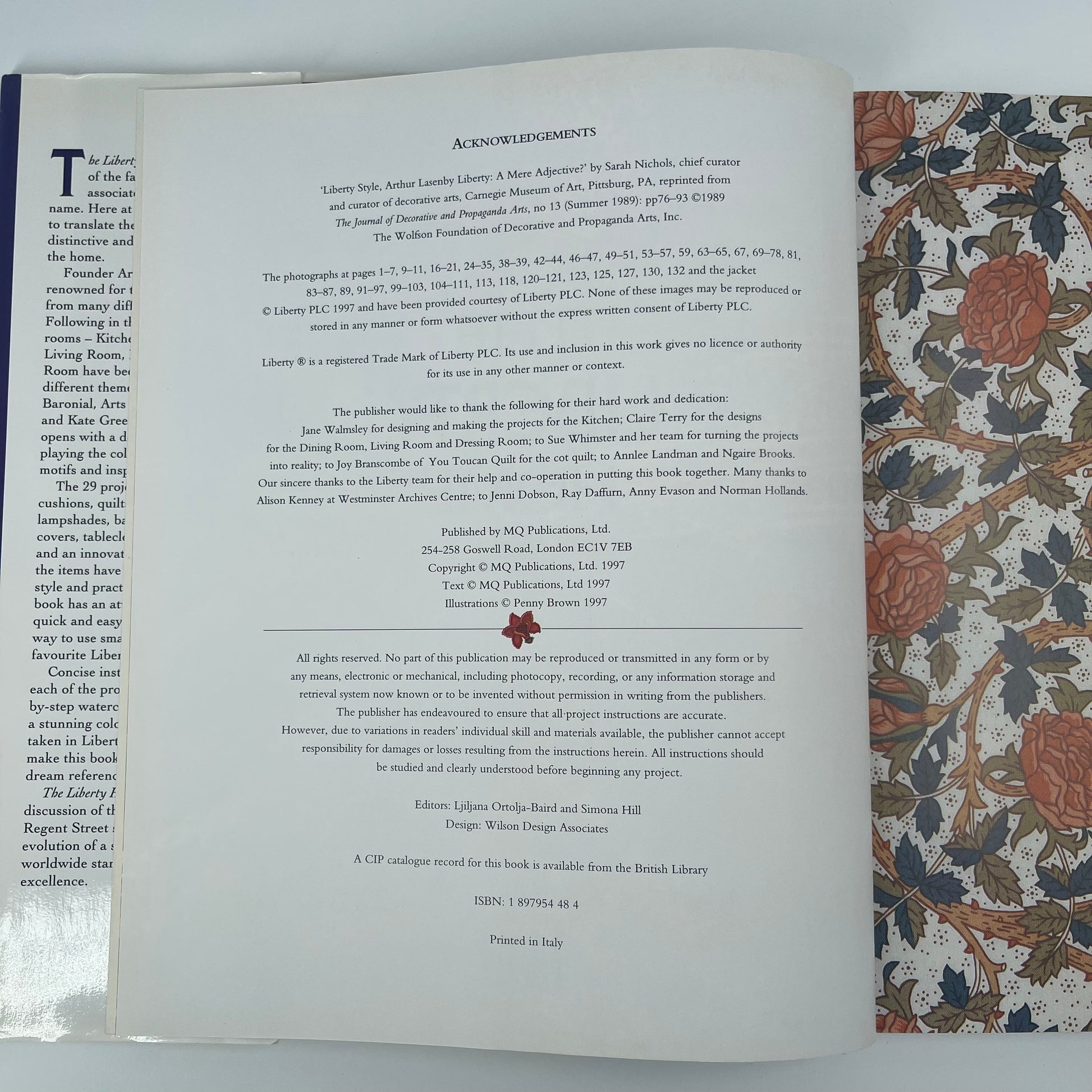 The Liberty Home Soft Furnishings & Gifts - Ljiljana Baird - Condition Detail 8