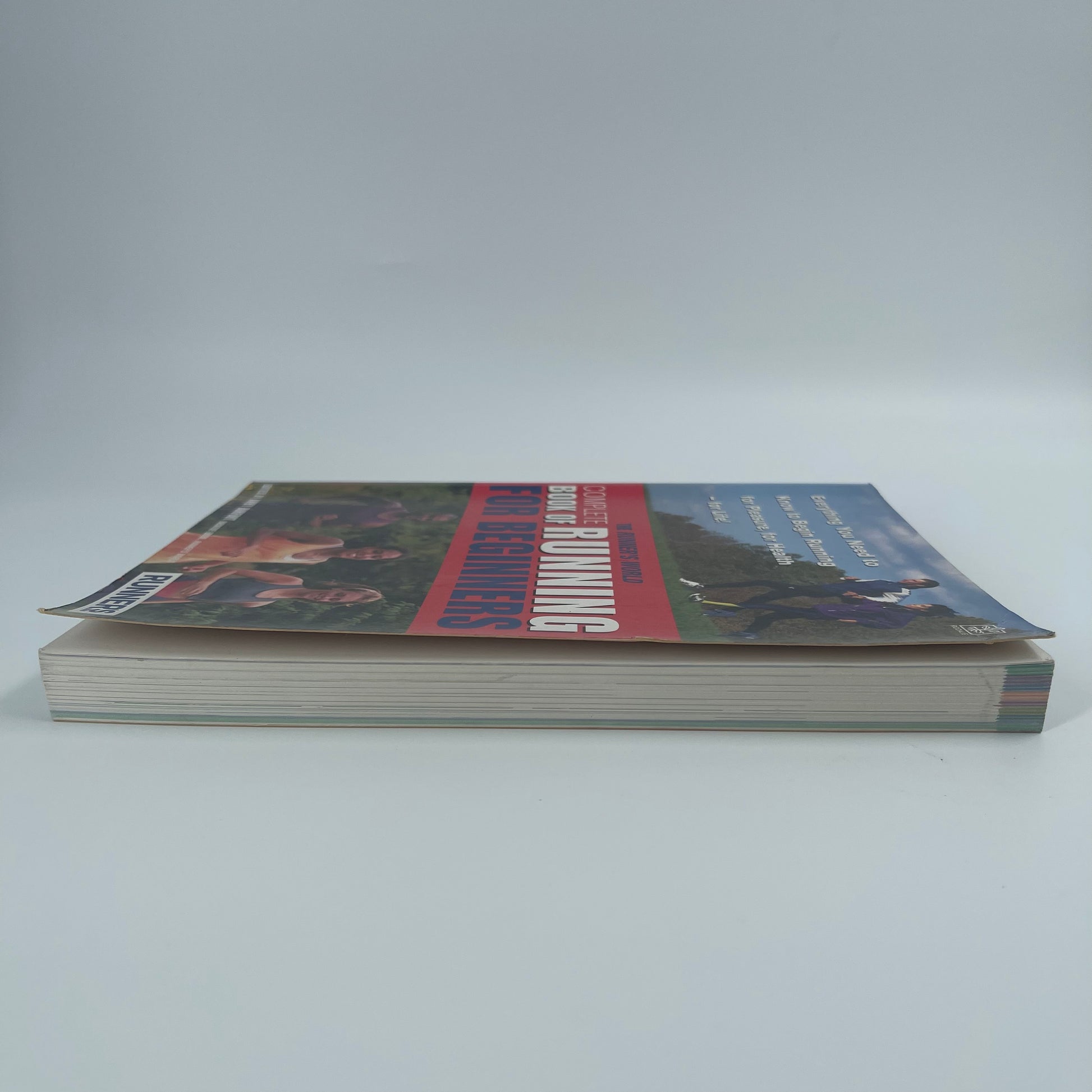 Runner's World Complete Book of Running for Beginners - Amby Burfoot - Spine