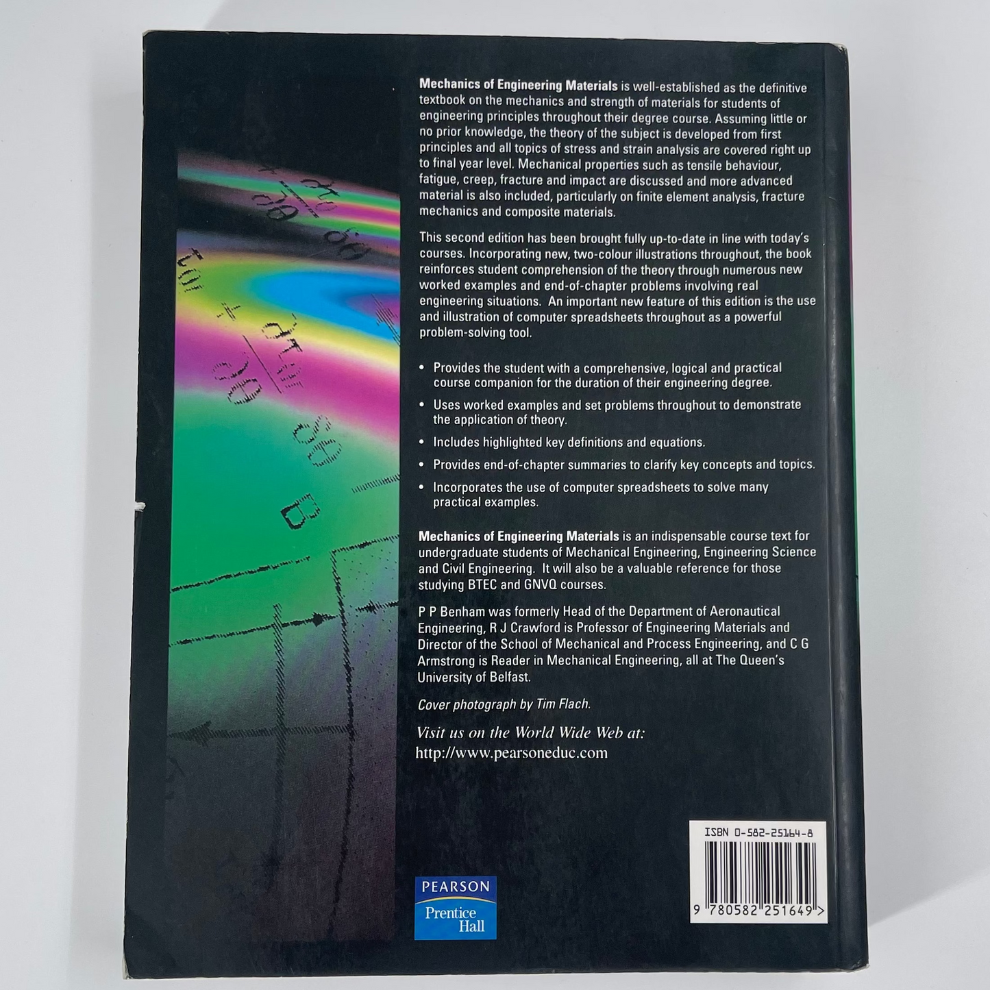 Mechanics of Engineering Materials - Peter Philip Benham - Back Cover