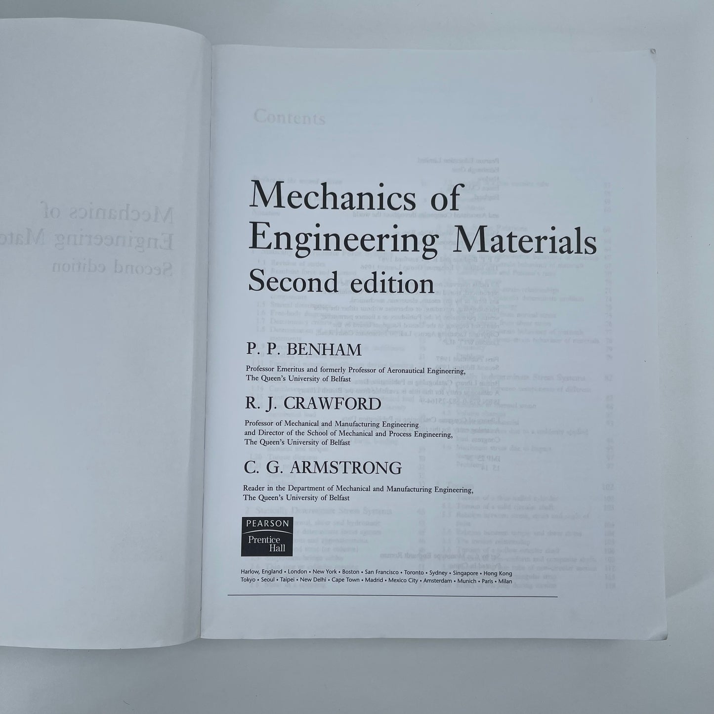 Mechanics of Engineering Materials - Peter Philip Benham - Condition Detail 1
