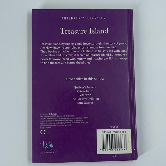 Treasure Island - Robert Louis Stevenson - Back Cover