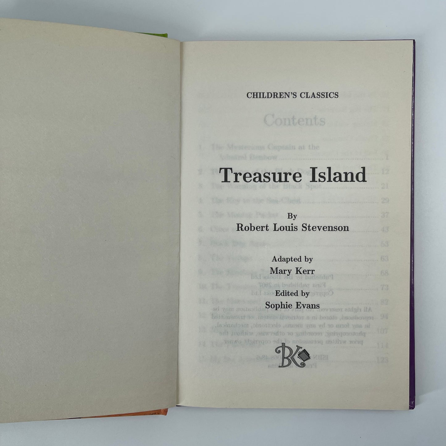 Treasure Island - Robert Louis Stevenson - Bottom Edge