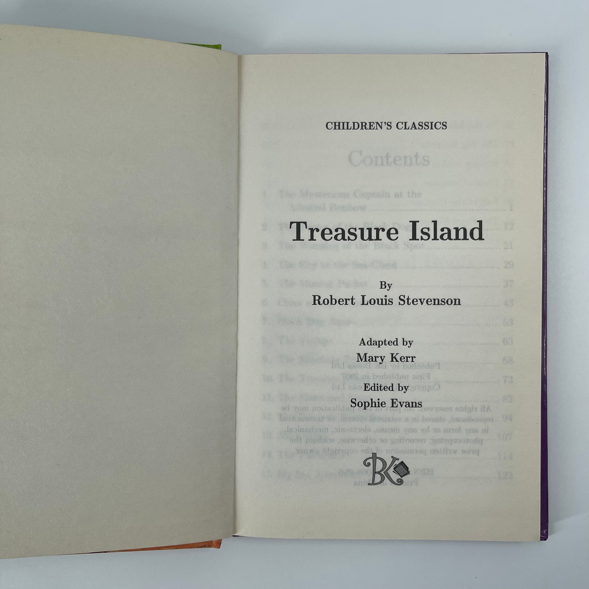 Treasure Island - Robert Louis Stevenson - Bottom Edge