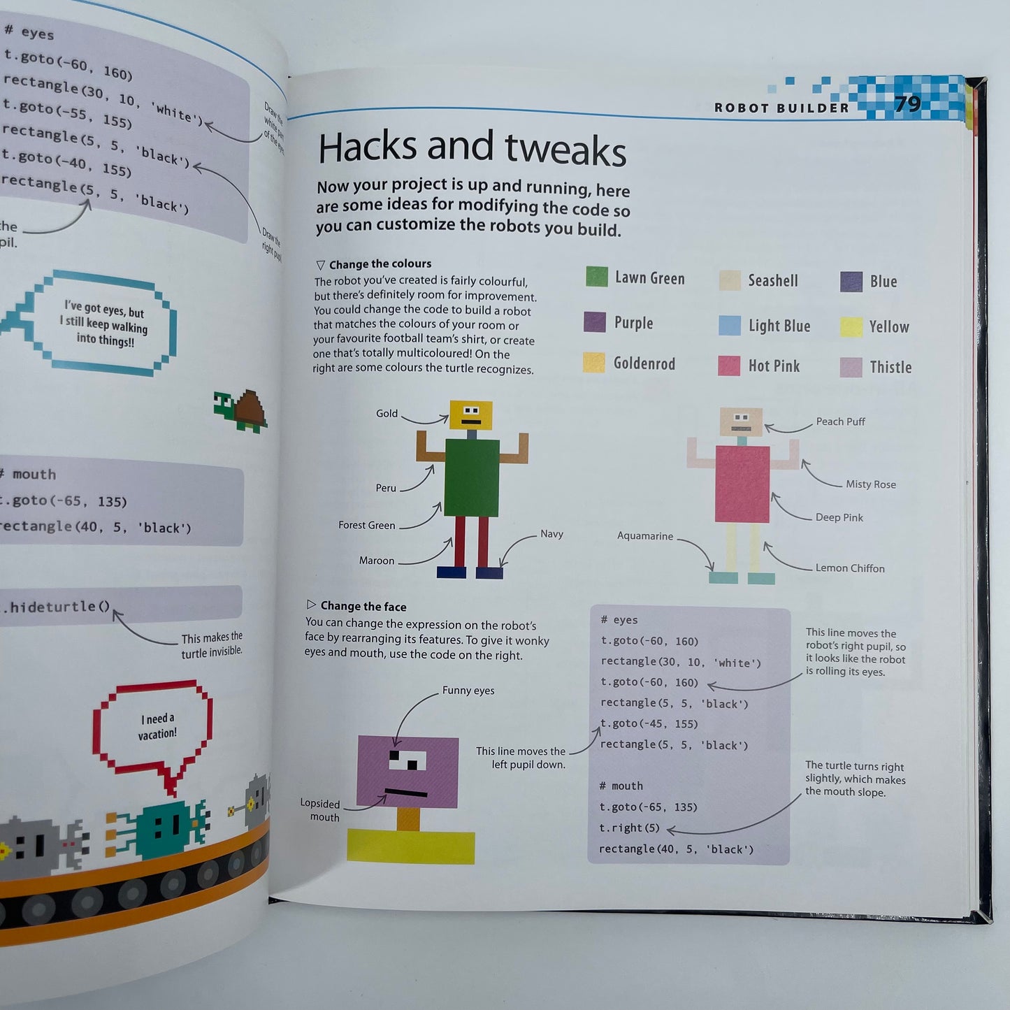 Computer Coding Python Projects for Kids A Step-by-Step Visual Guide - Carol Vorderman - Back Cover
