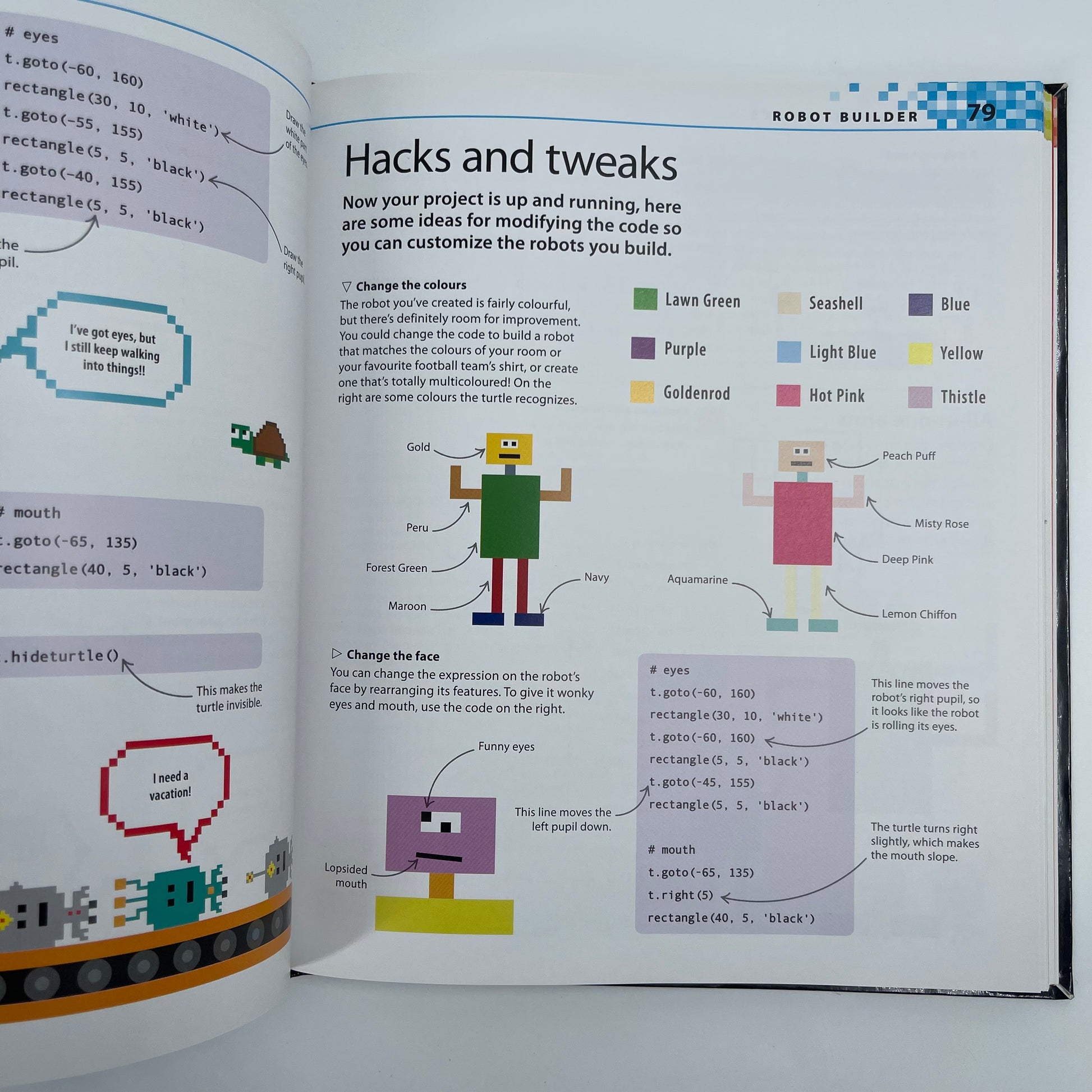 Computer Coding Python Projects for Kids A Step-by-Step Visual Guide - Carol Vorderman - Back Cover