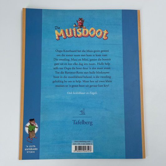 Die muisboot - Paddy Bouma - Back Cover