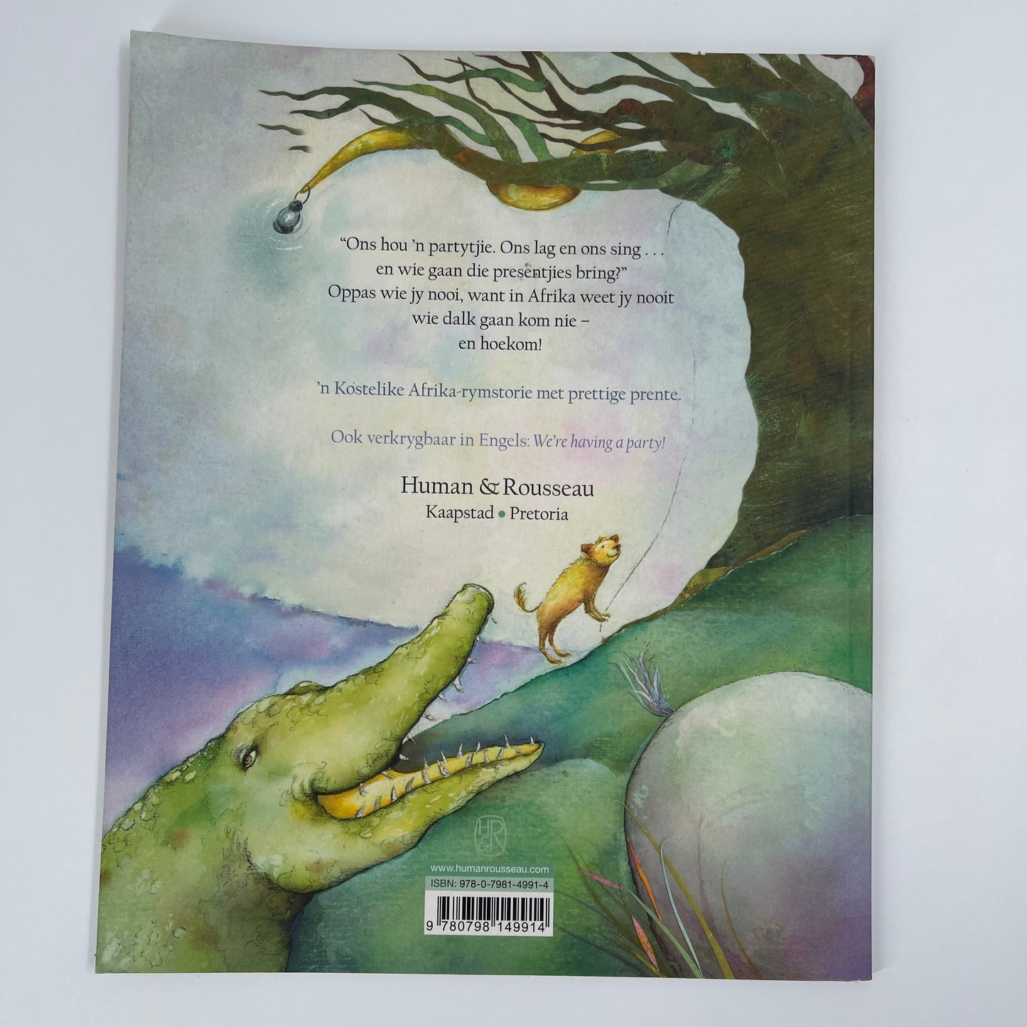 Ons hou partytjie! - Wendy Hartmann - Back Cover